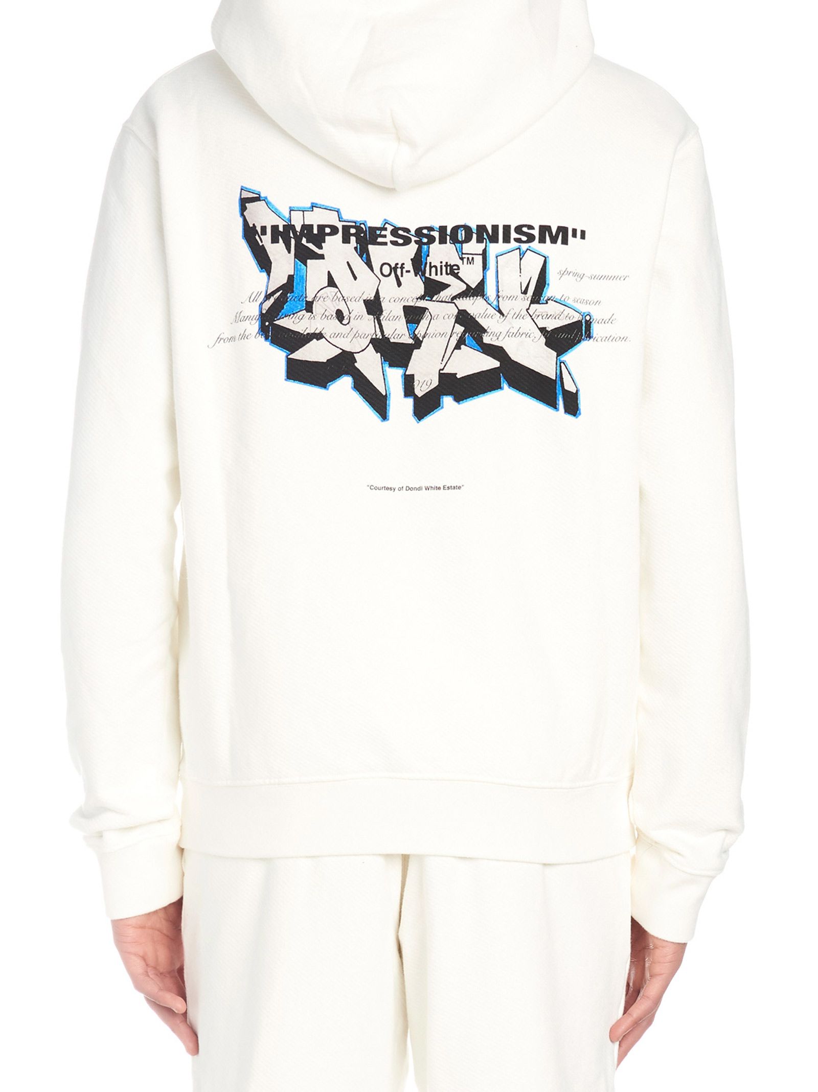 Off-White Off-white 'dondi Graffiti' Hoodie - White - 10835082 | italist