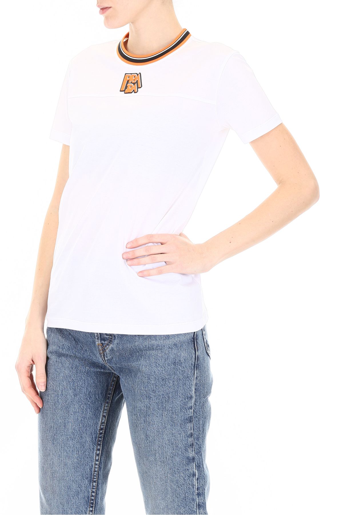 t shirt prada logo