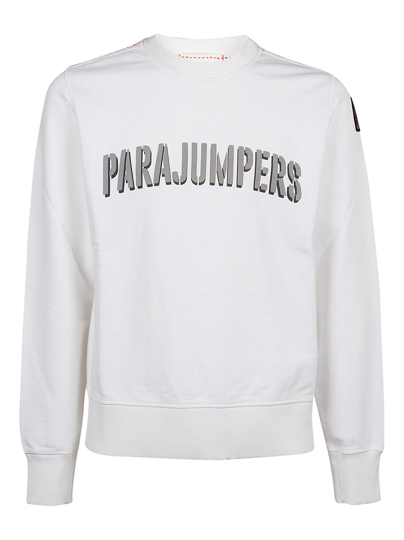 Parajumpers Parajumpers Logo Print Sweatshirt - White - 10549446 | italist