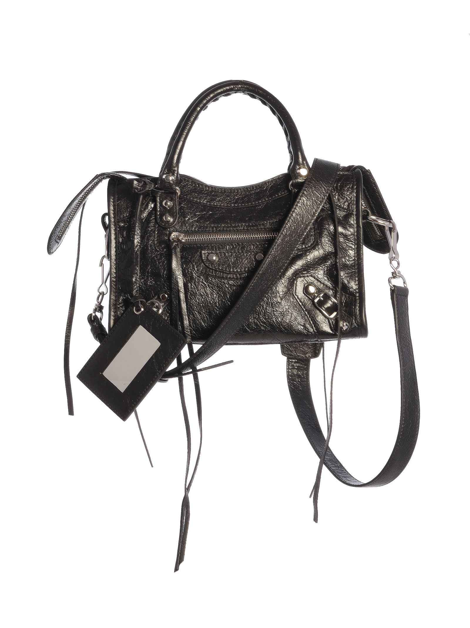 Balenciaga Leather Class Mini City Aj Shoulder Bag | ModeSens