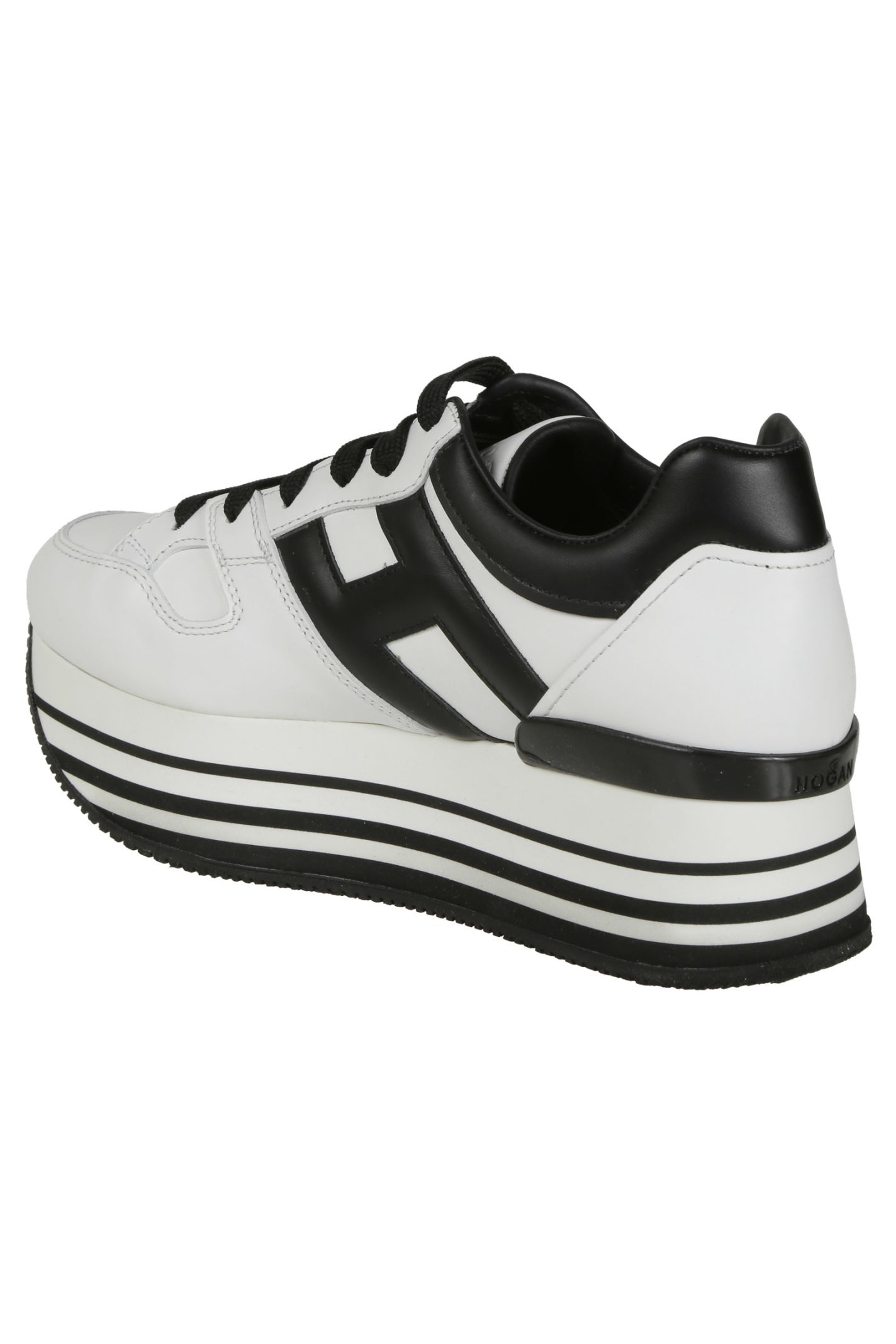 Hogan Hogan Platform Sneakers - White/Black - 10834713 | italist