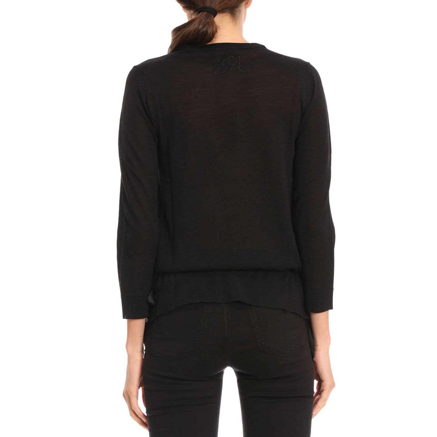 Emporio Armani Emporio Armani Sweater Sweater Women Emporio Armani Black 10639495 Italist