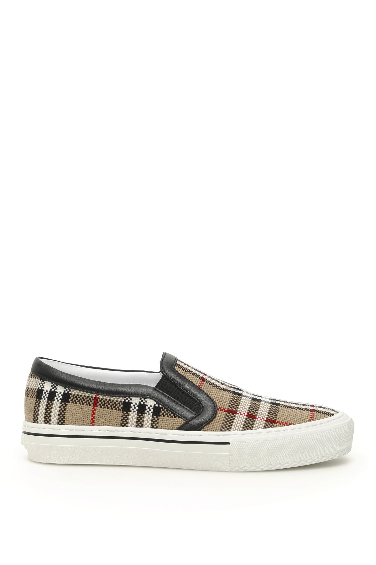 burberry slip ons