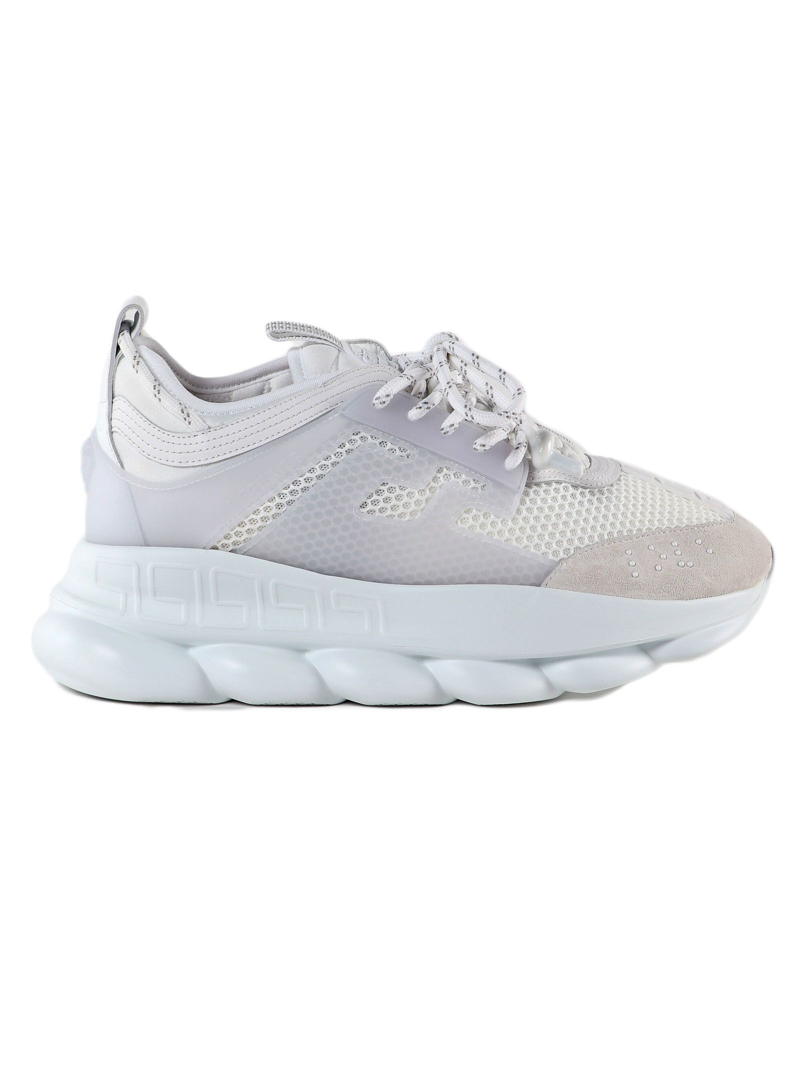 Versace Versace Chain Reaction Sneakers - White - 10794257 | italist