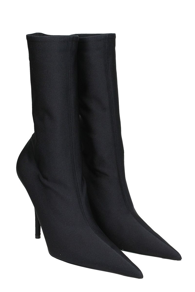 balenciaga black booties