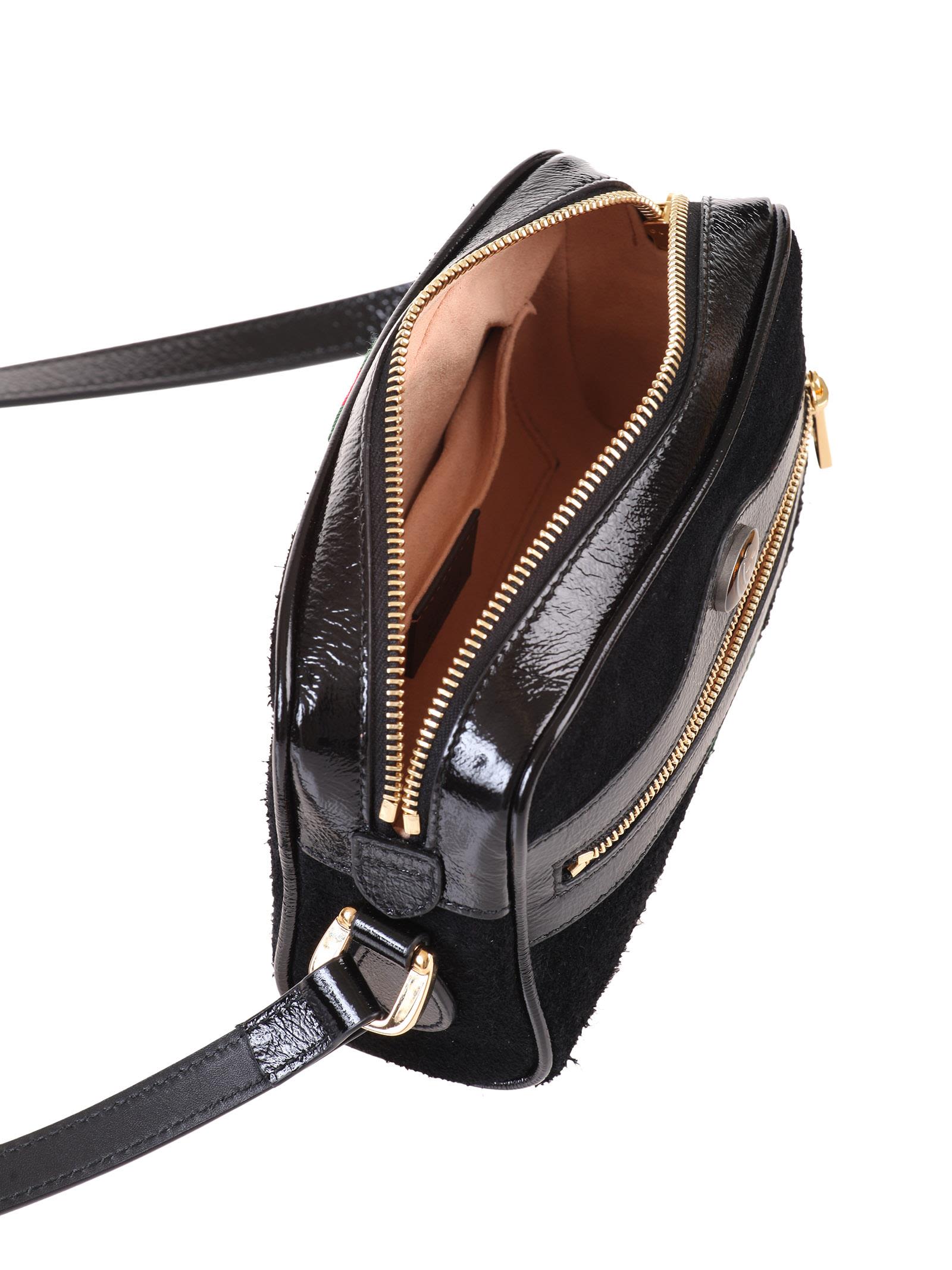 Gucci Gucci Black suede Ophidia mini bag - Black - 10818729 | italist