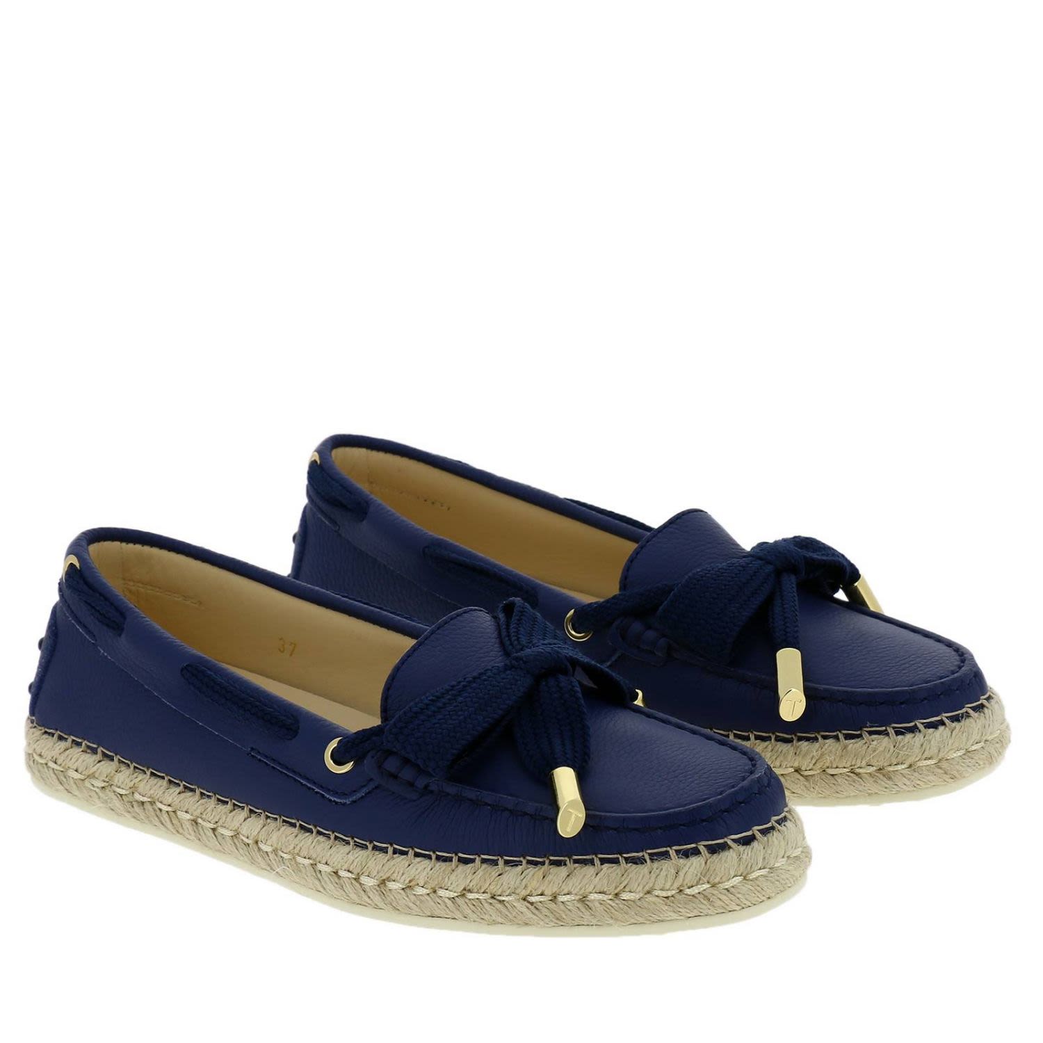 Tod's Tod's Espadrilles Shoes Women Tod's - blue - 10843365 | italist