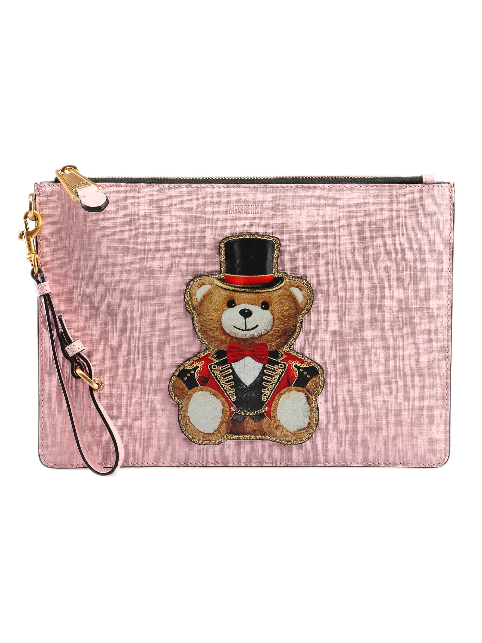Moschino Moschino Teddy Bear Clutch - Pink - 10809544 | italist