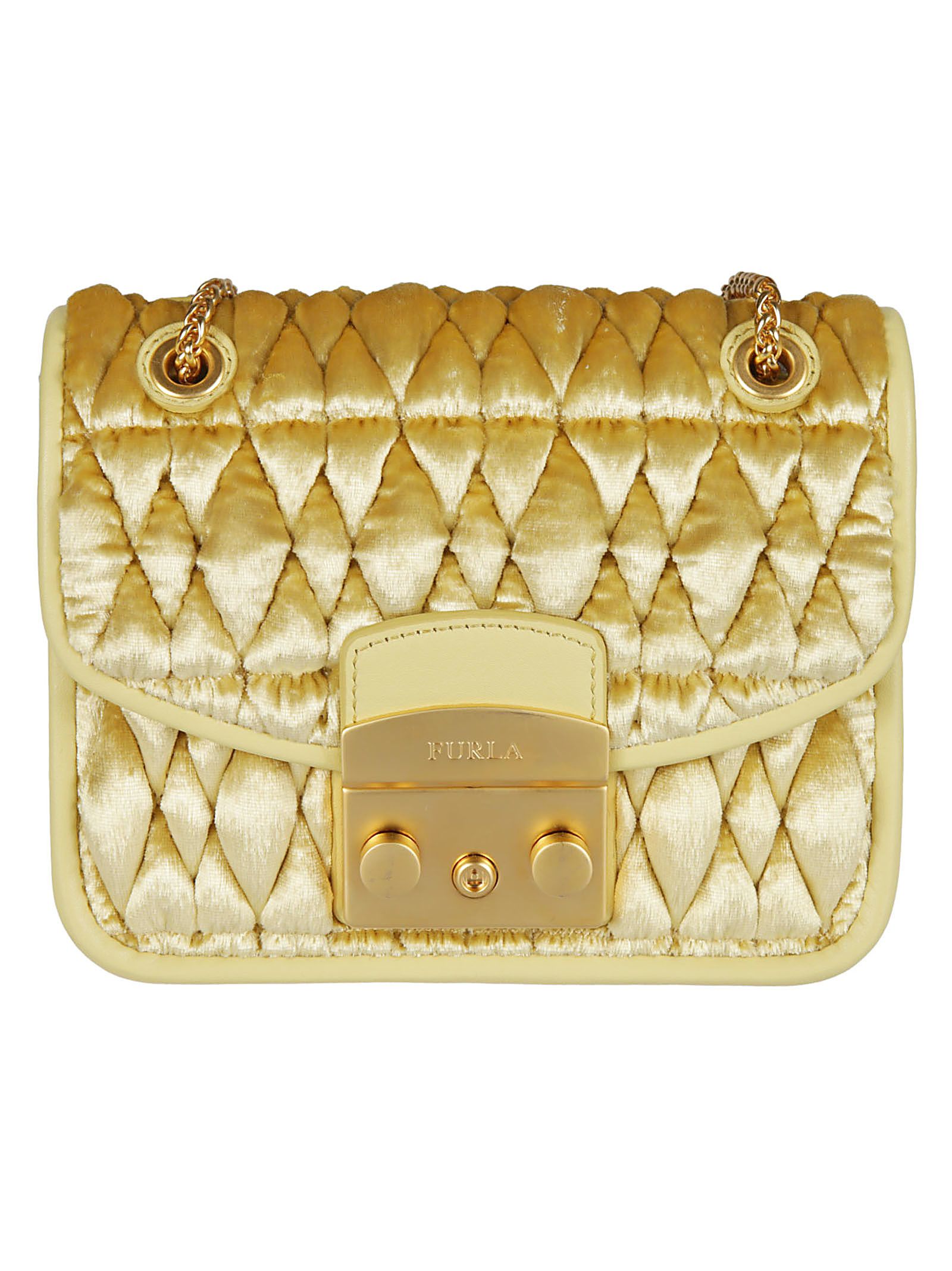 furla gold bag