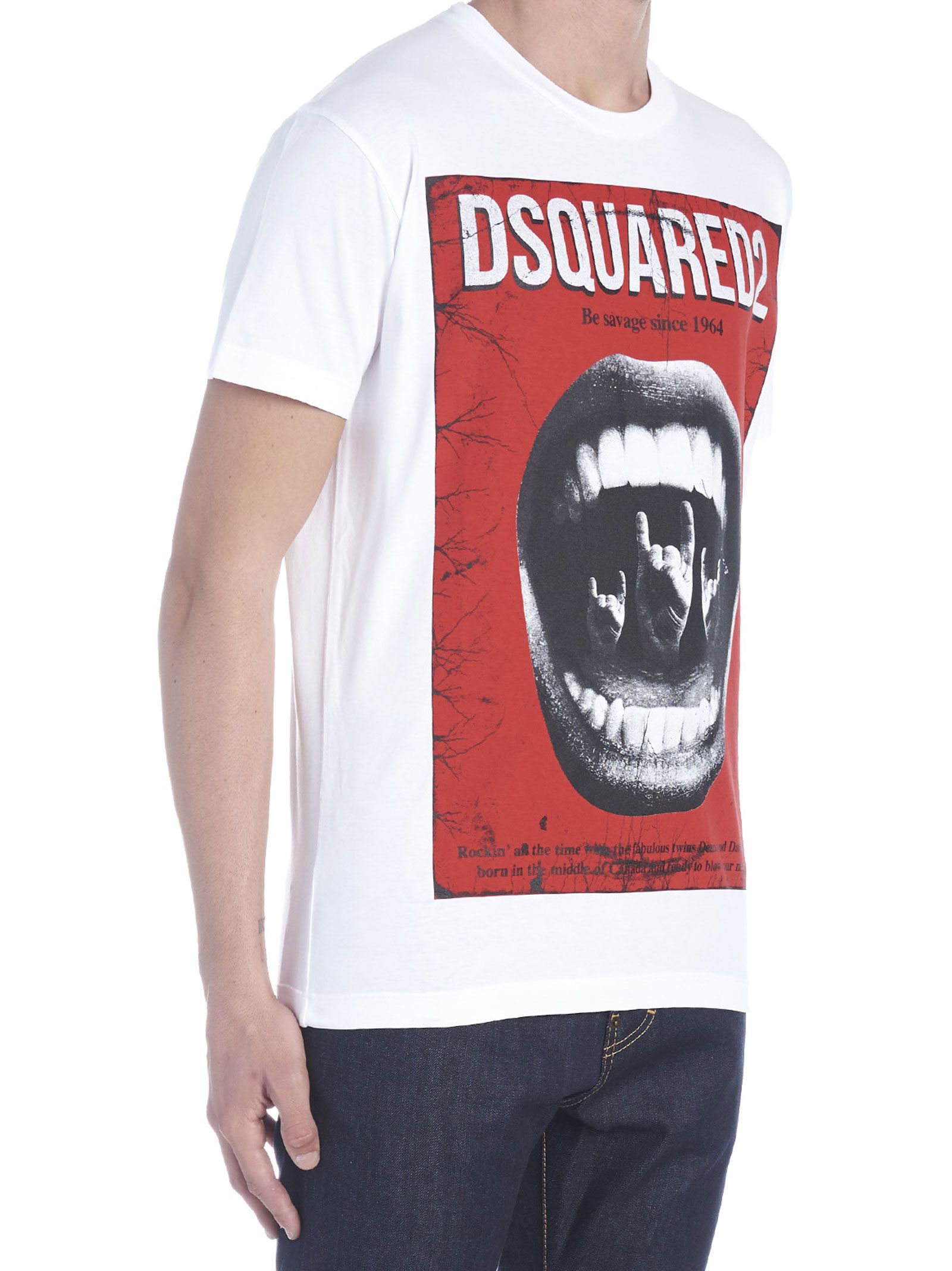 dsquared2 punk n roll t shirt