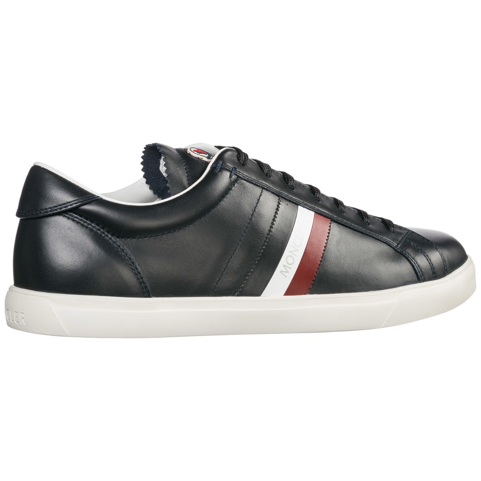 Moncler Moncler Shoes Leather Trainers Sneakers La Monaco - Blue ...