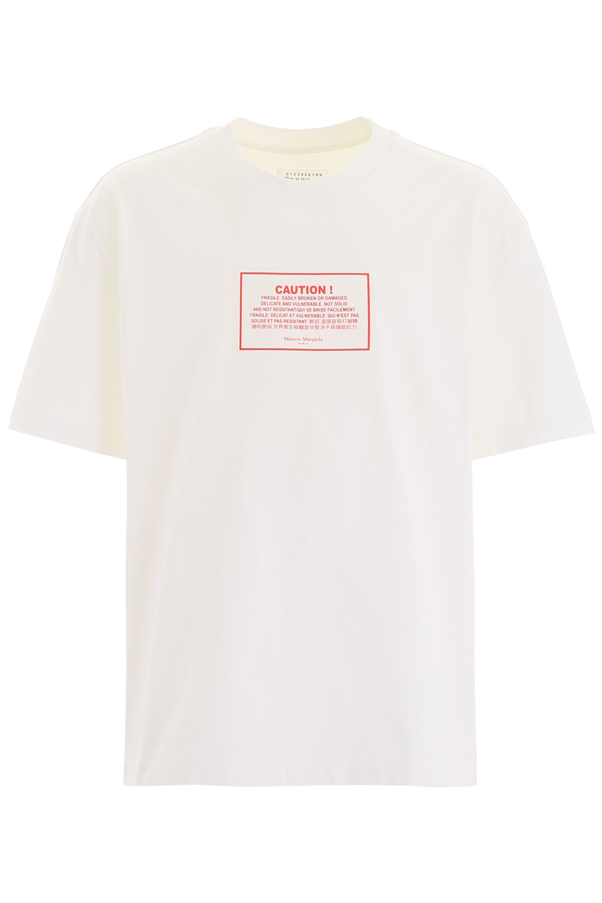 off white caution shirt