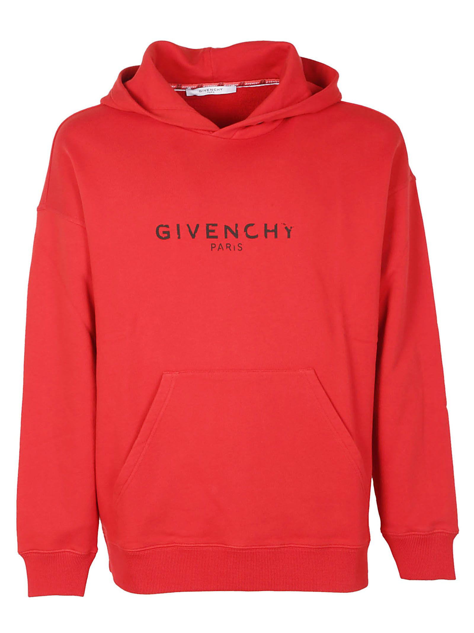 Givenchy Hoodie In Bright Red | ModeSens