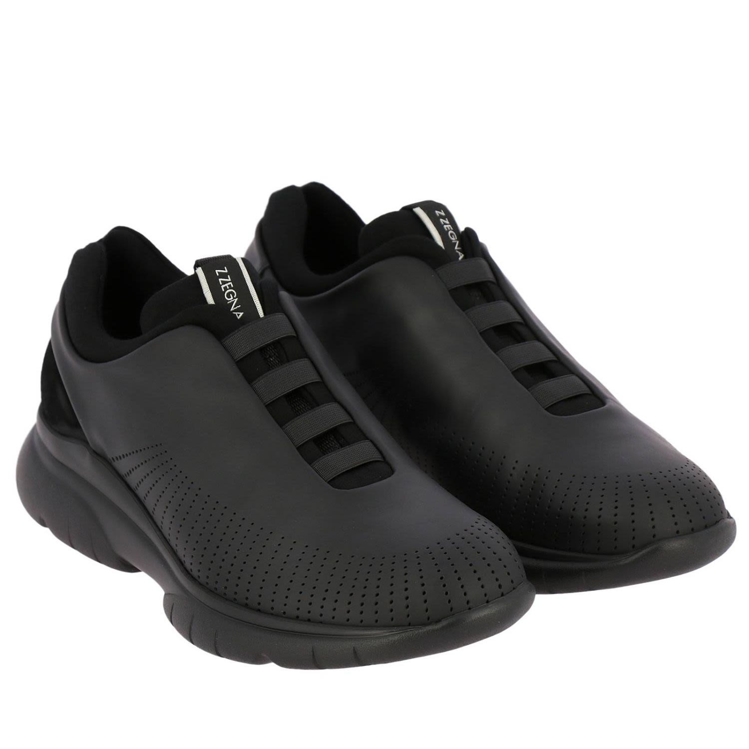 Z Zegna Z Zegna Sneakers Shoes Men Z Zegna - black - 10659672 | italist