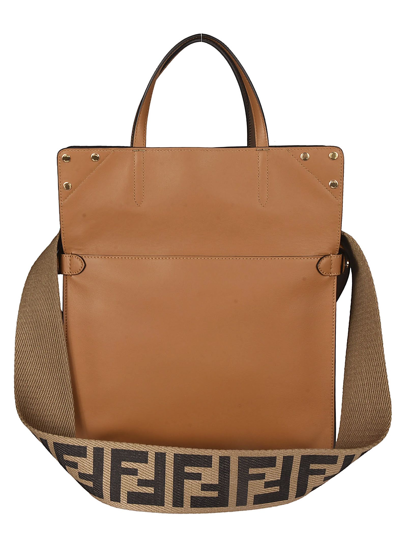 Fendi Fendi Regular Flip Shoulder Bag - Brown - 10808179 | italist