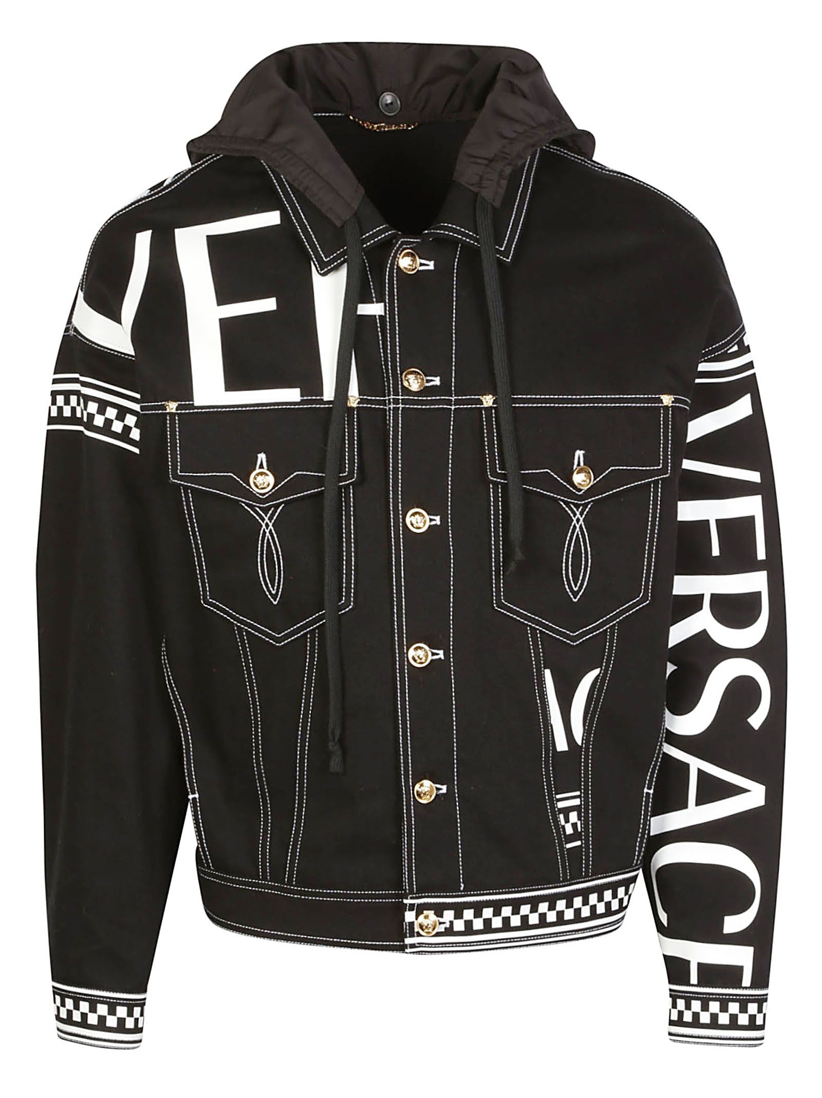 Versace Versace Denim Jacket - Nero - 10841550 | italist