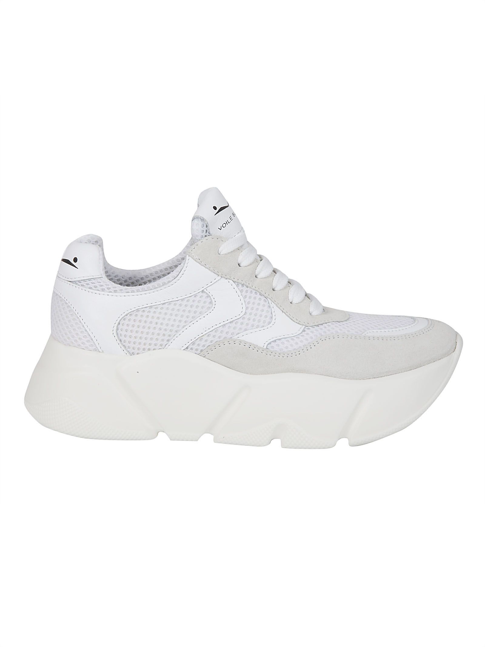 Voile Blanche Voile Blanche Thick Sole Sneakers - White - 10888671 ...