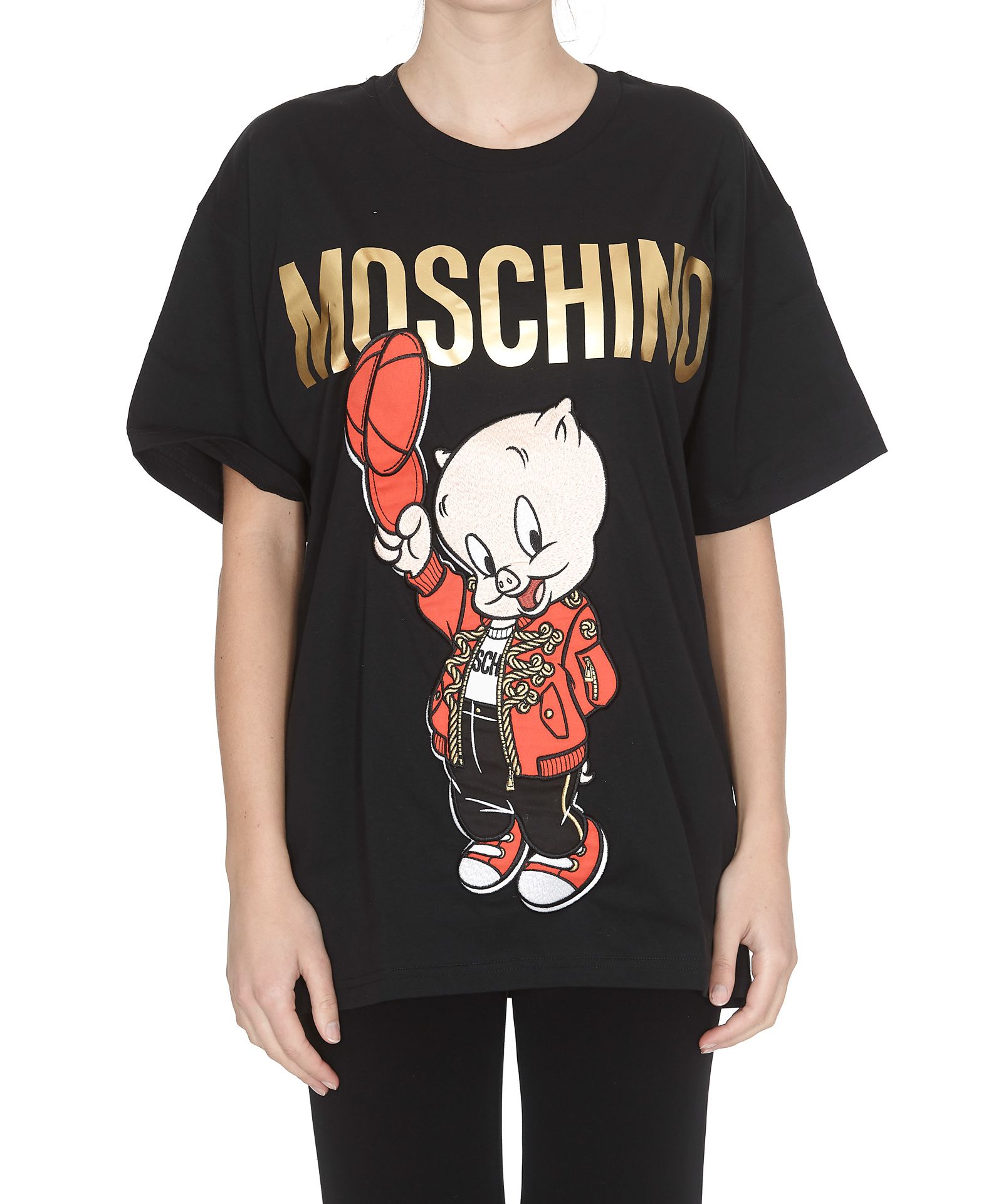 Moschino Moschino Looney Tunes Chinese New Year T-shirt - Black ...