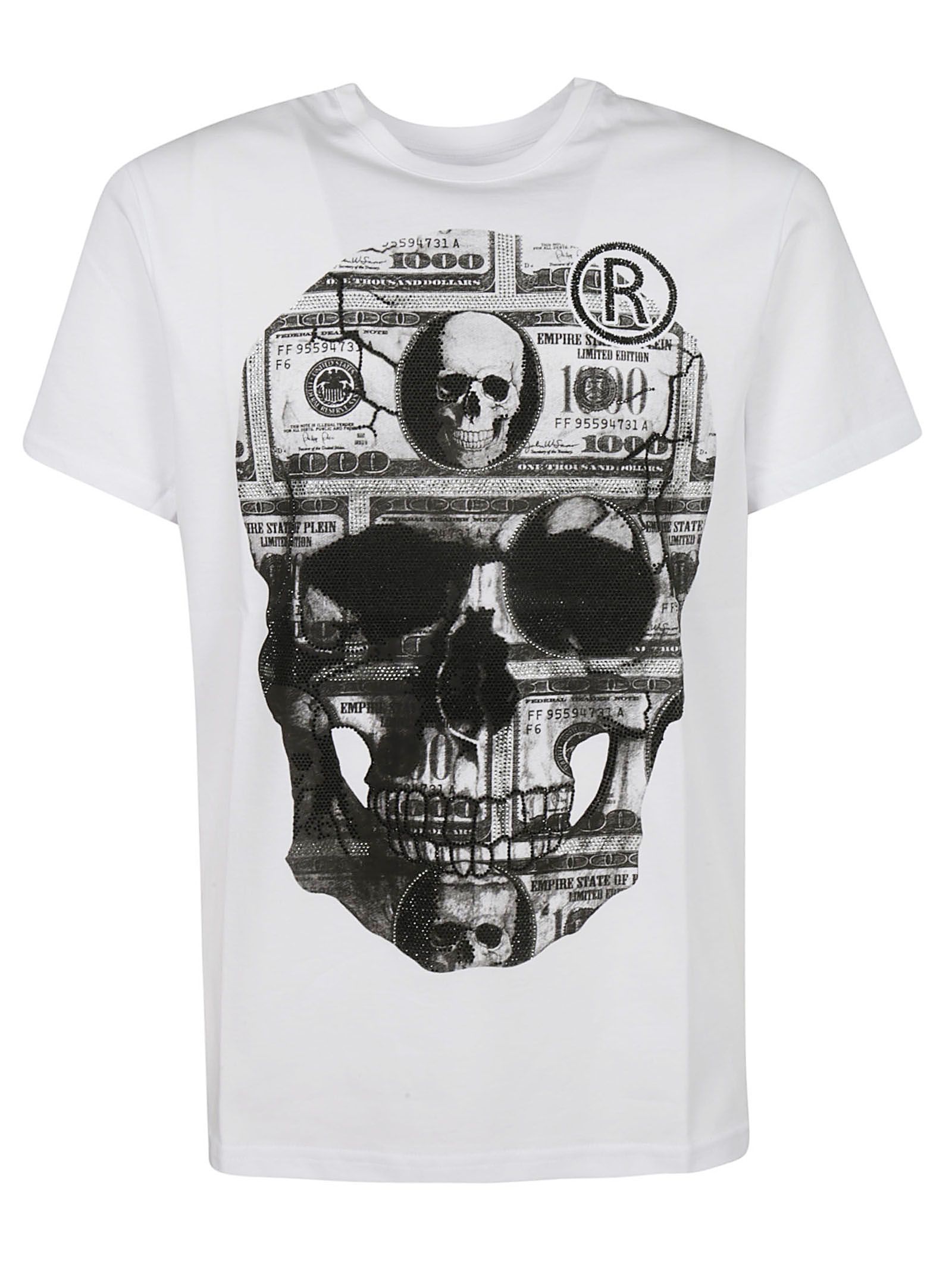 Philipp Plein Philipp Plein Skull T-shirt - White - 10855792 | italist
