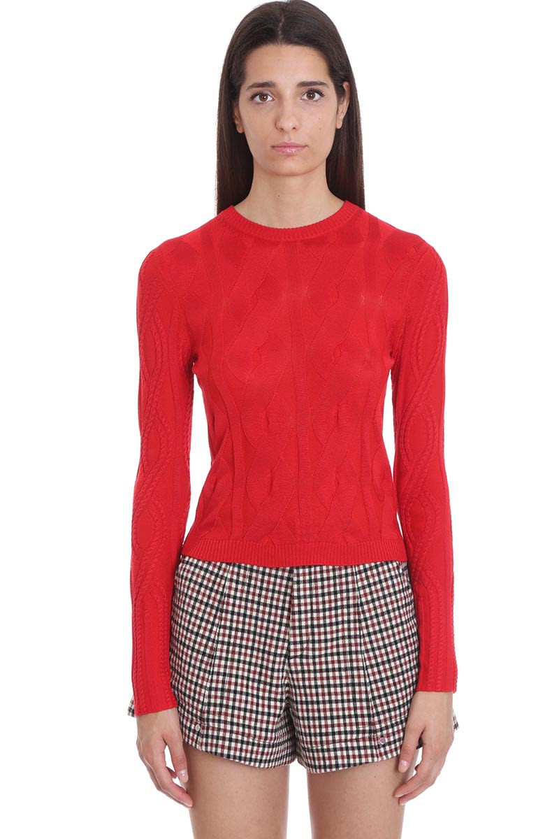 Chloé Knitwear In Red Wool