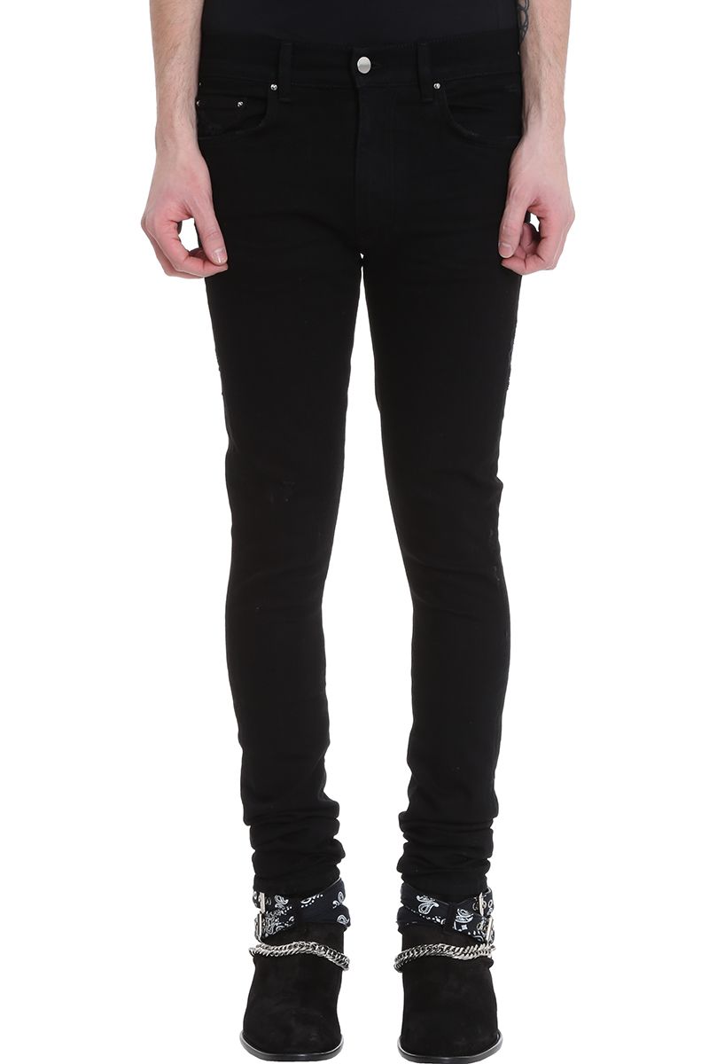 amiri jeans black