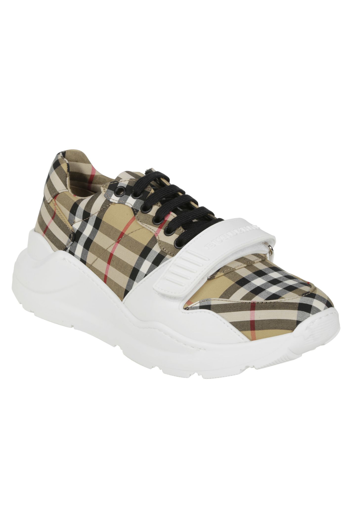 Burberry Burberry Checked Sneakers - Basic - 10834307 | italist