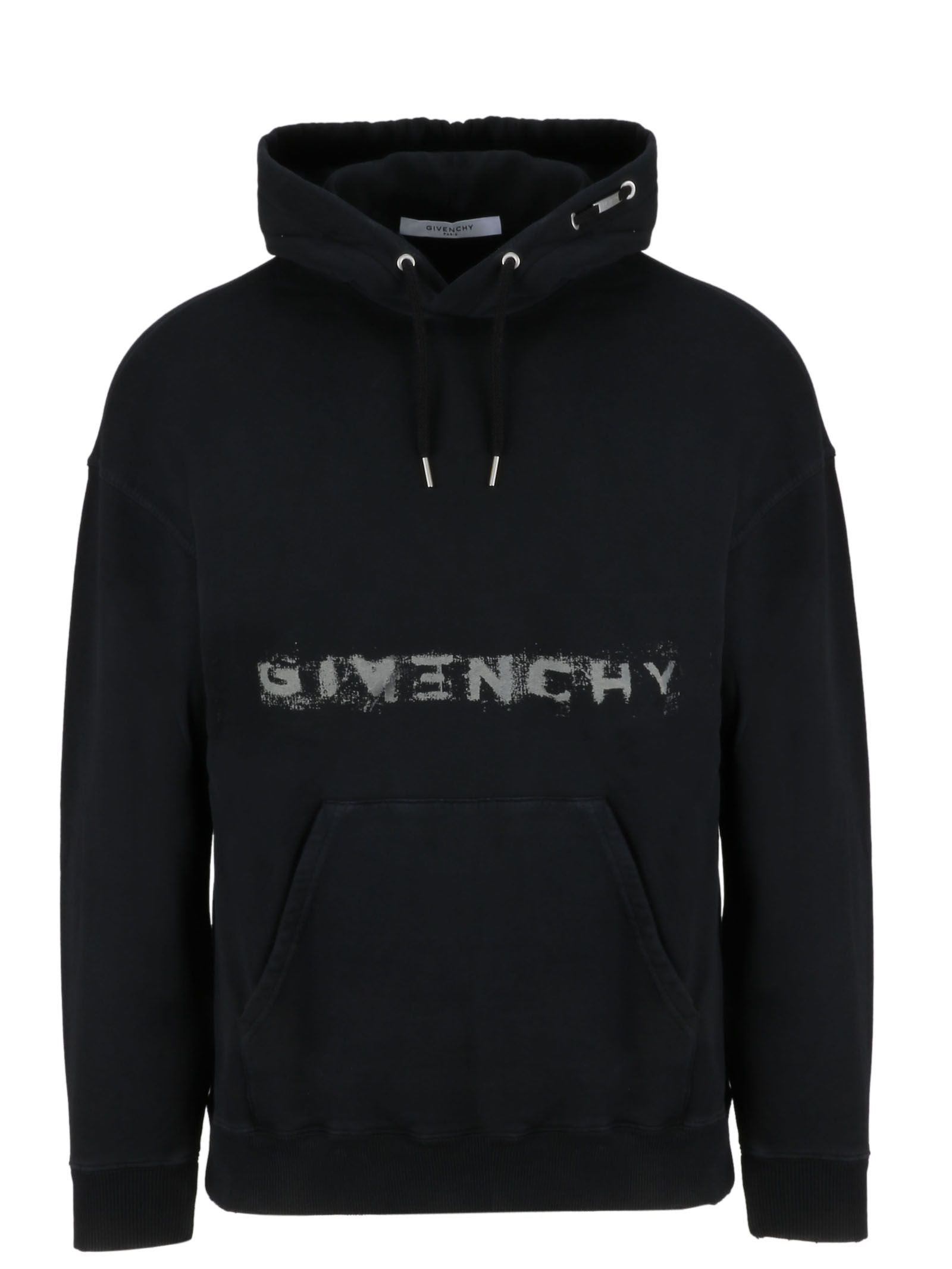 Givenchy Givenchy Faded Logo Hoodie - 10837401 | italist