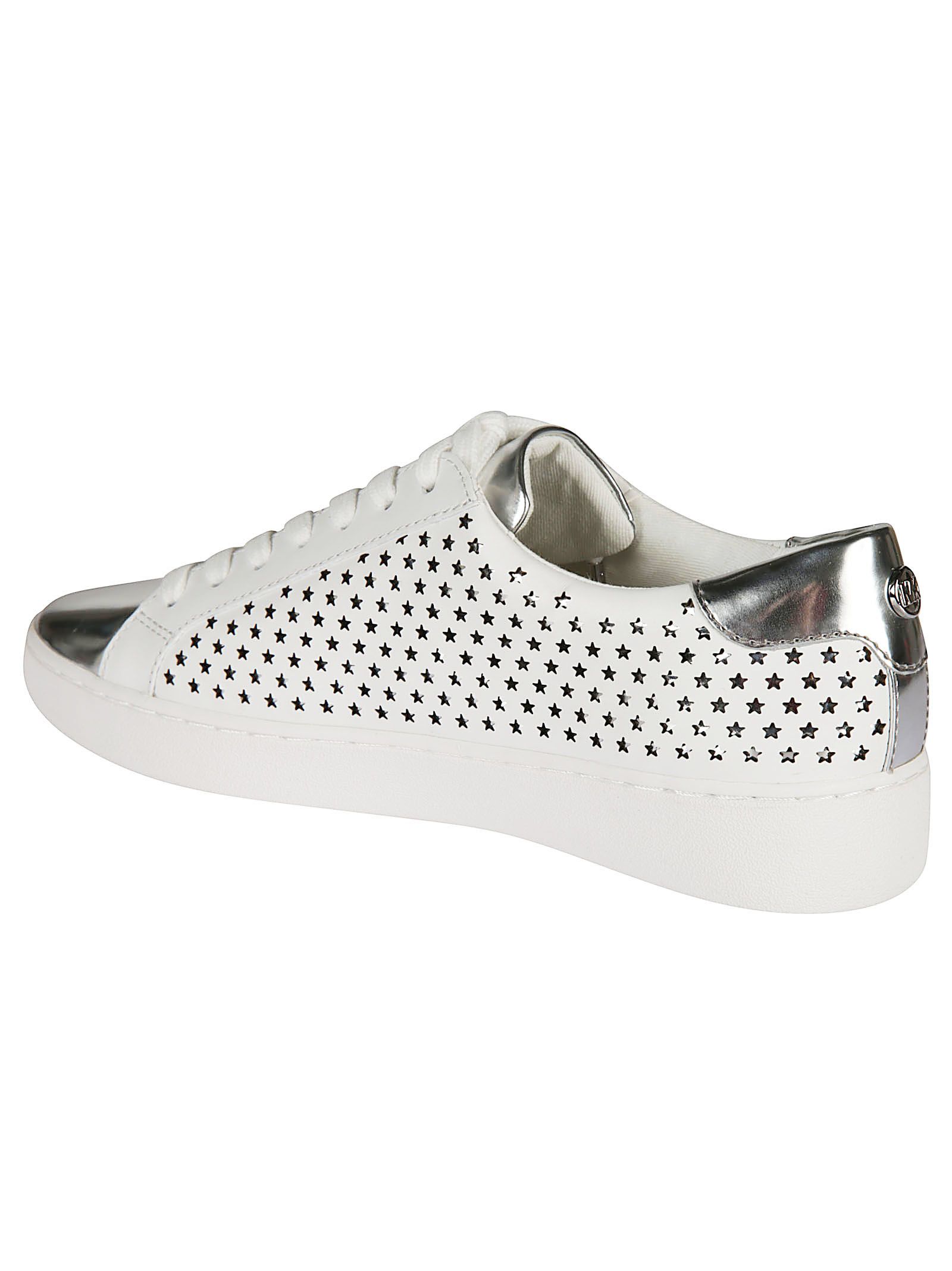 witte michael kors sneakers irving lace up