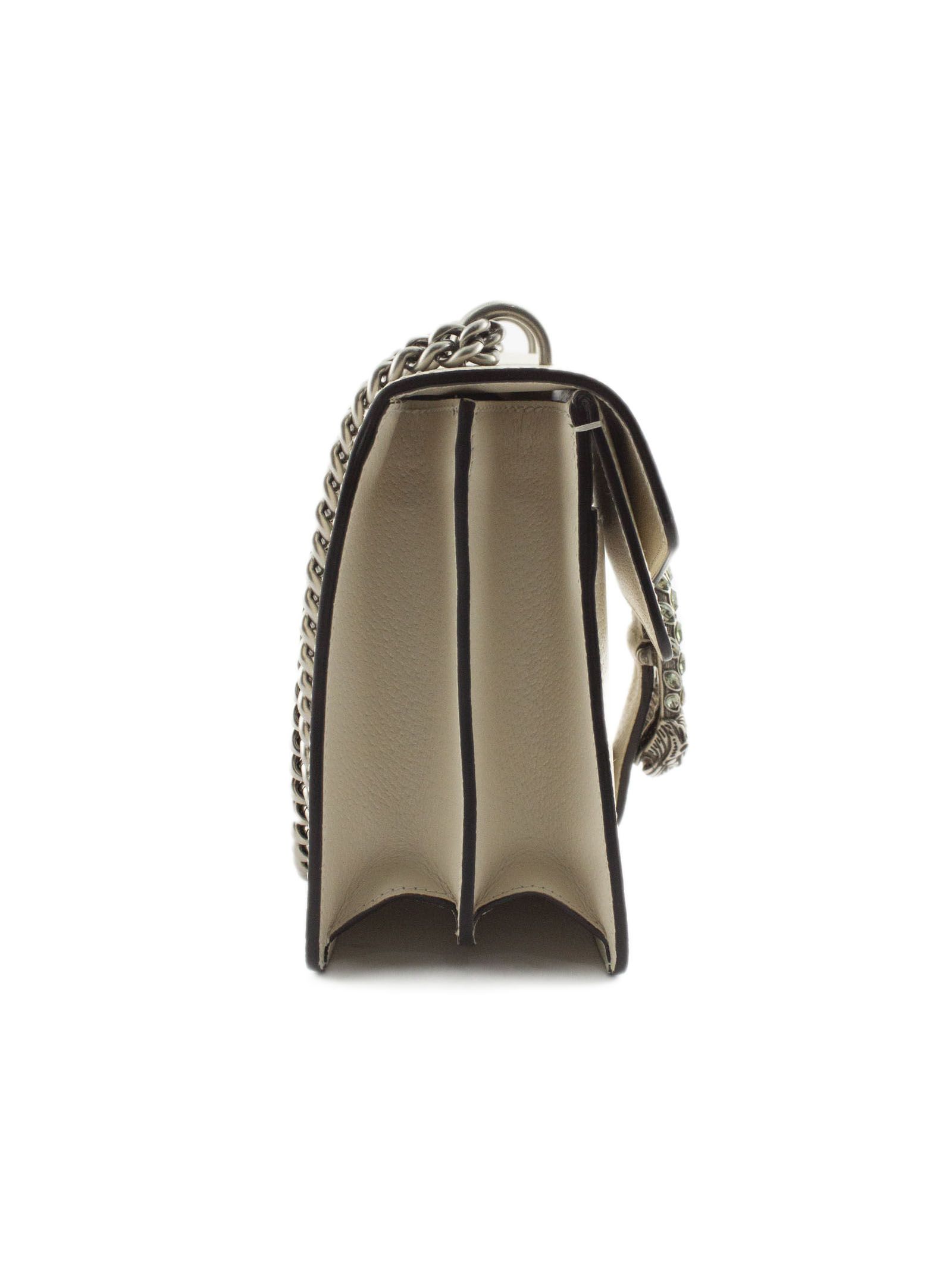 Gucci Gucci White Leather Dionysus Shoulder Bag - White - 10825133 | italist