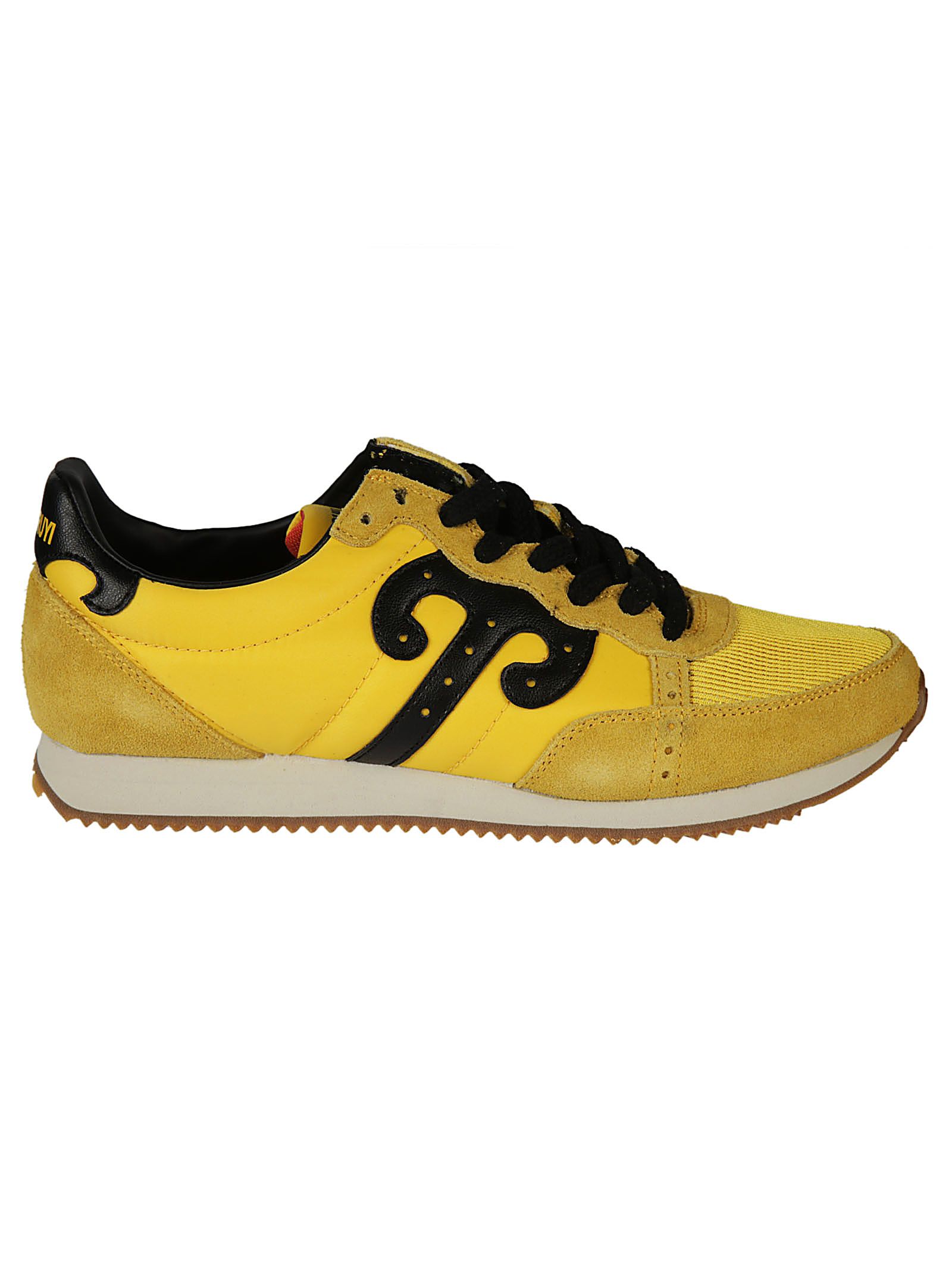 Wushu Ruyi Wushu Ruyi Lace-up Sneakers - Yellow/black - 10557403 | italist