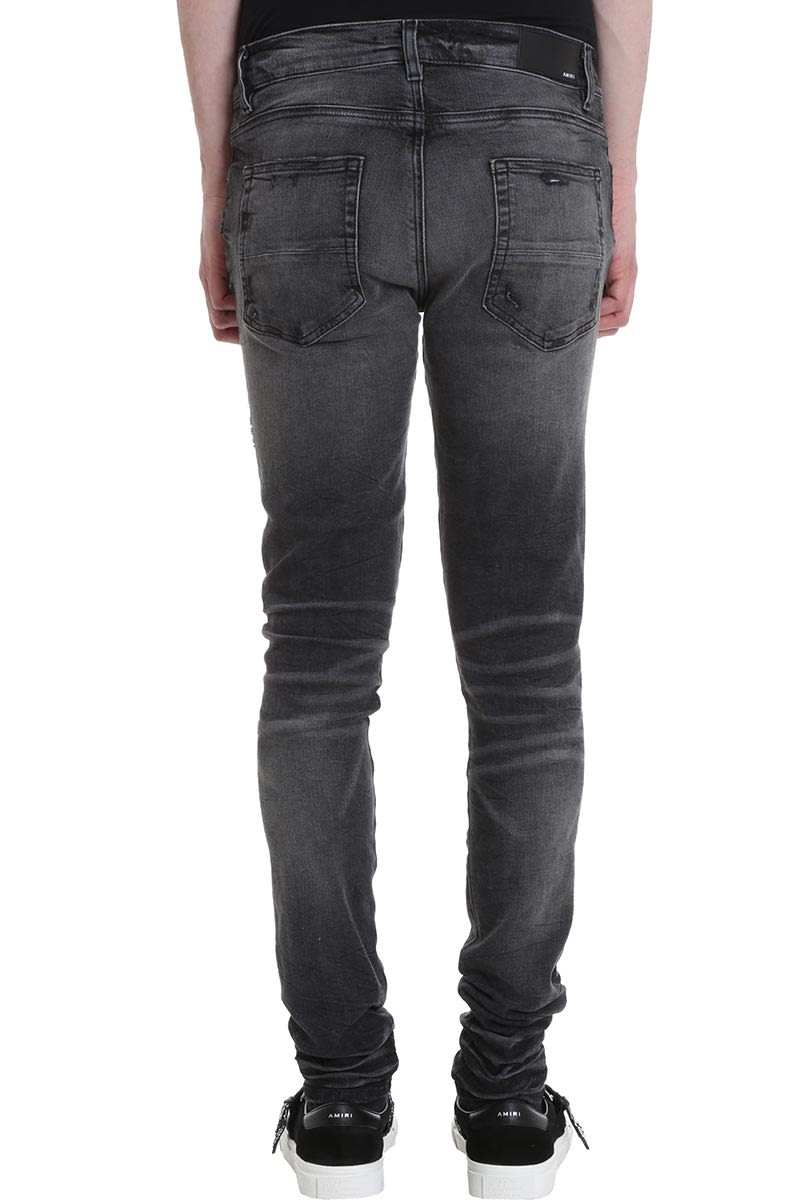 AMIRI AMIRI Stack Black Denim Jeans - Black - 10889285 | italist