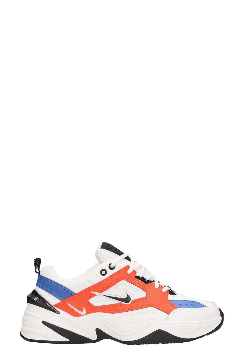 nike m2k white orange