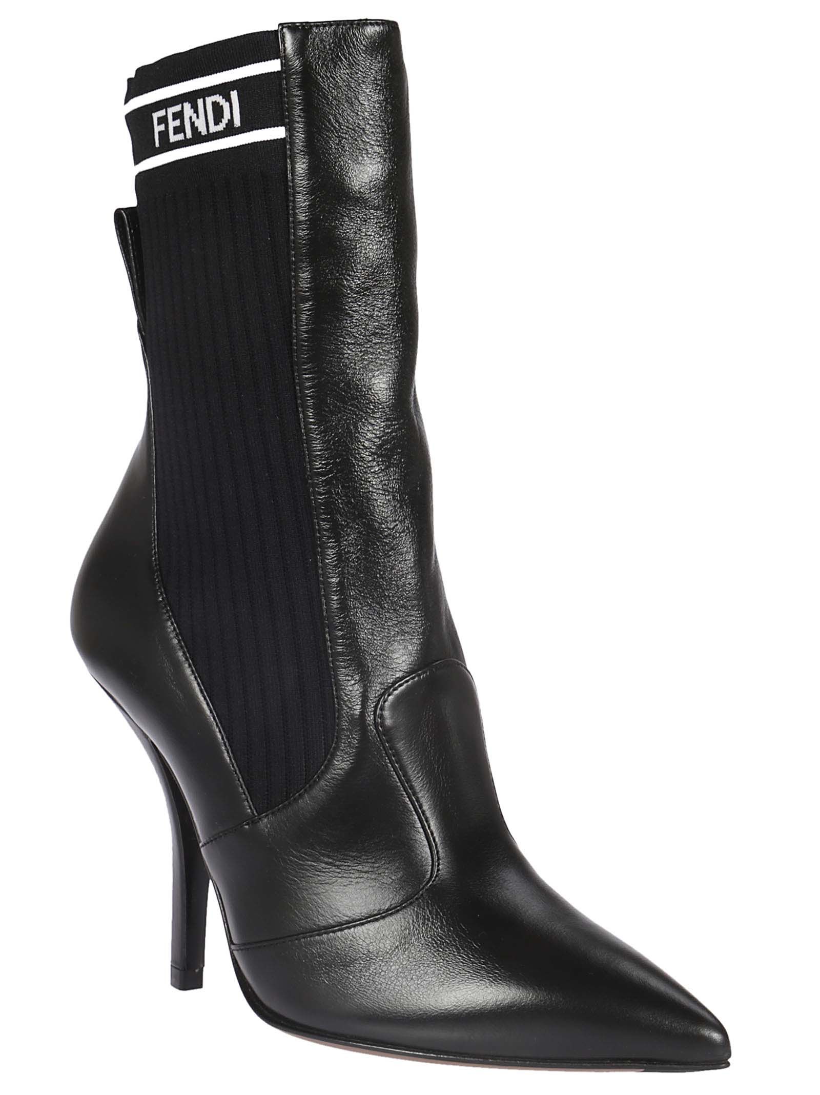 Fendi Fendi Sock Style Boots - Black - 10637509 | italist