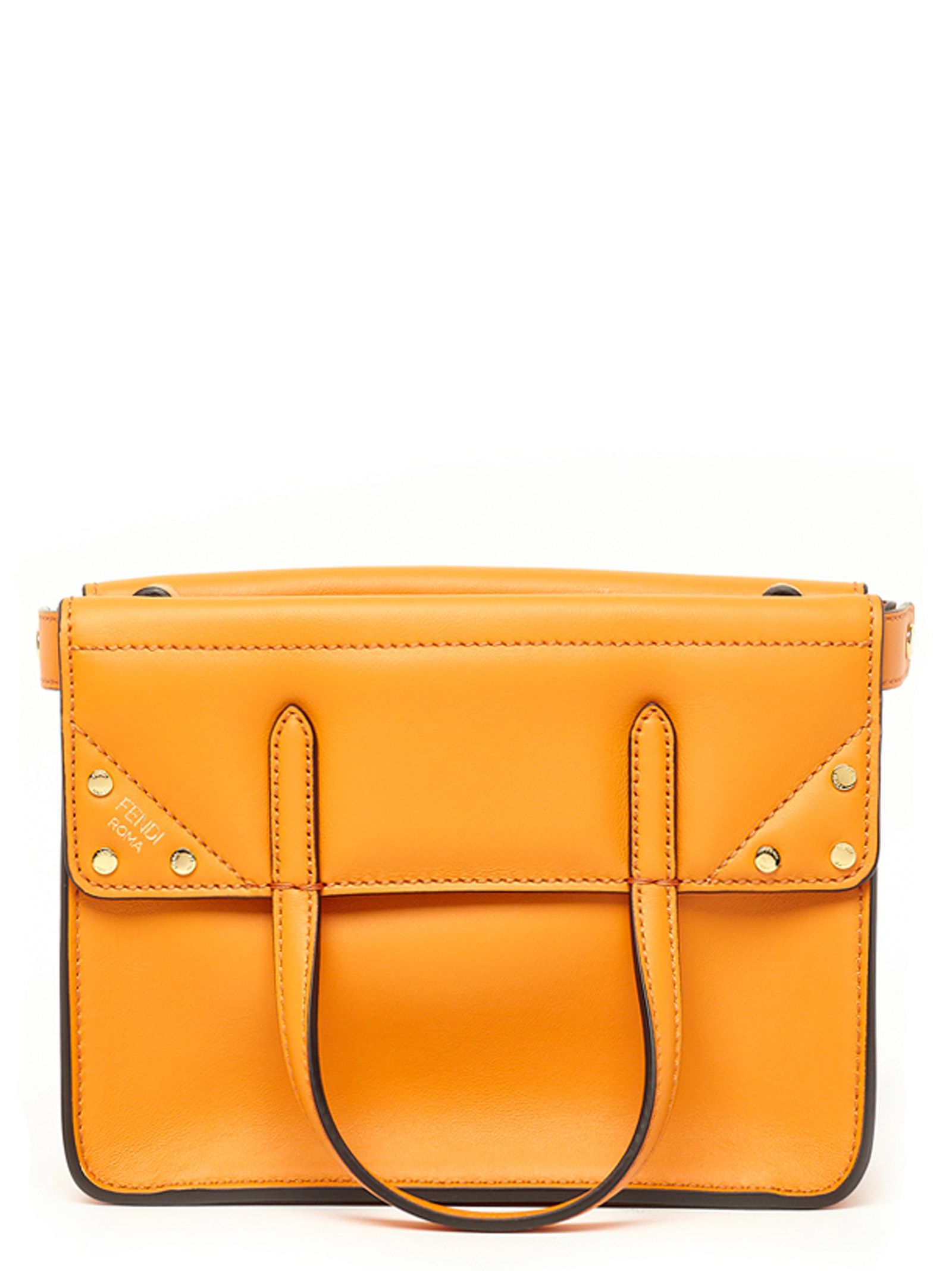 Fendi Fendi 'fendi Flip' Bag - Orange - 10871898 | italist