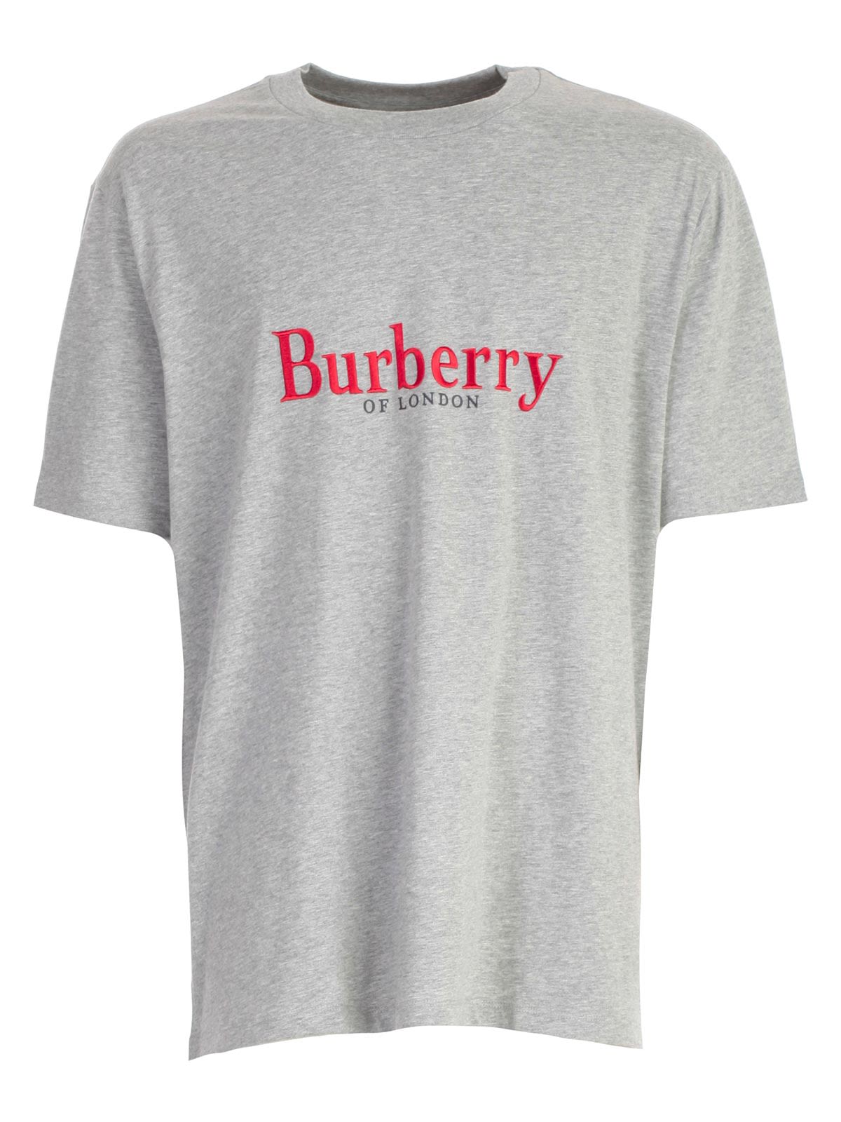 Burberry Burberry Archive Logo T-shirt - Pale Grey Melange - 10773236 ...