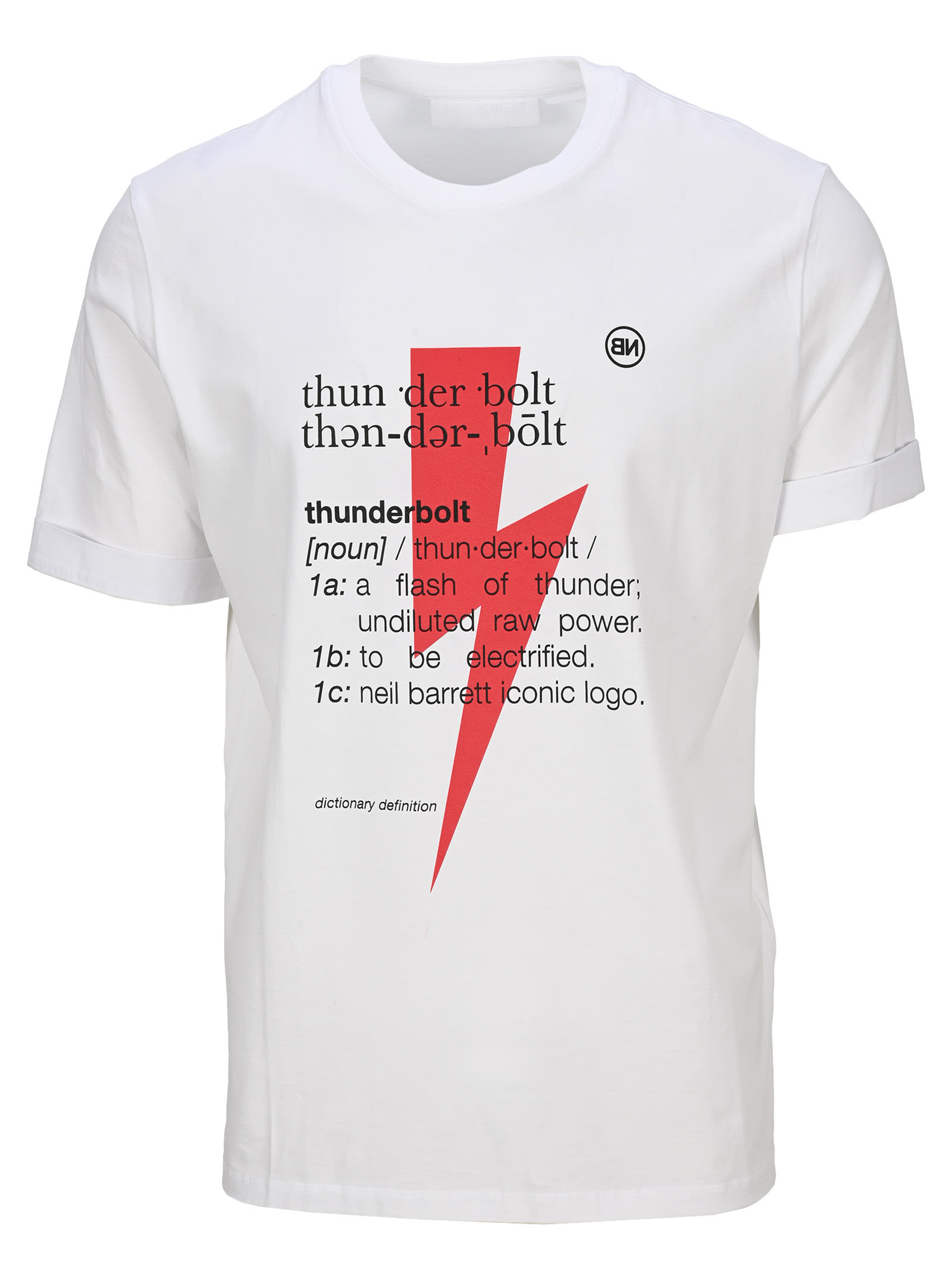 neil barrett thunderbolt t shirt