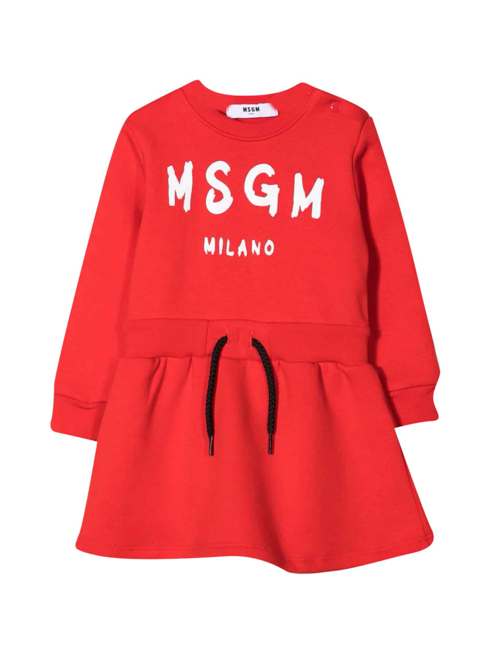 msgm red dress
