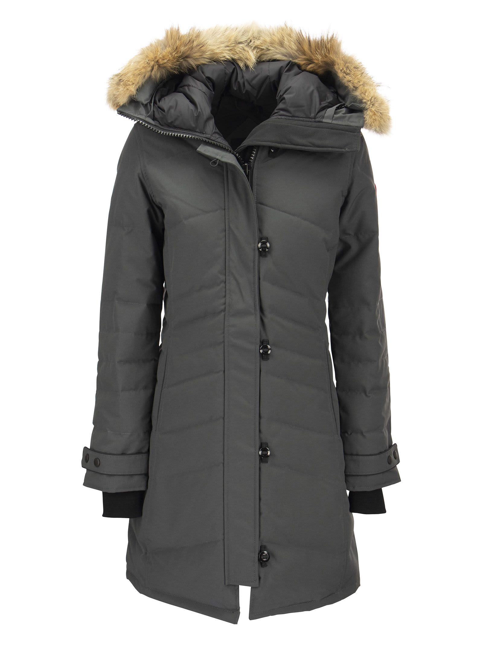 lorette hooded down parka