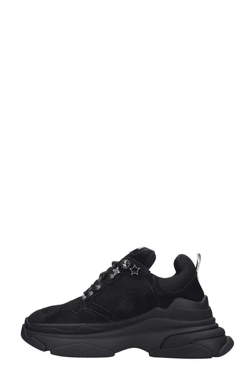 Elena Iachi Sneakers Black Strass - Aversa Shoes Srl