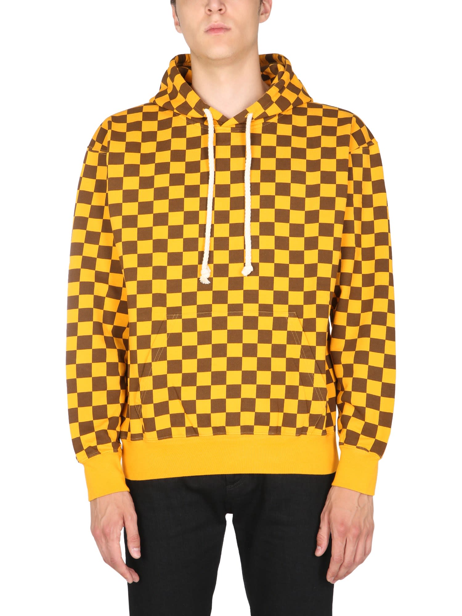 checkerboard sweatshirt