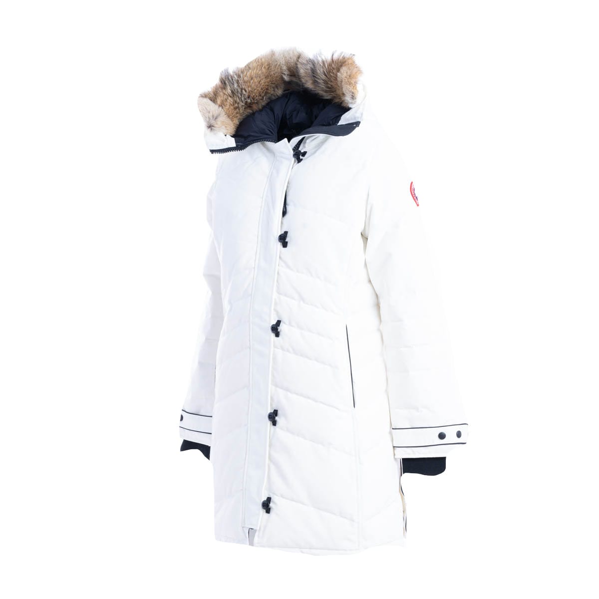 lorette parka white
