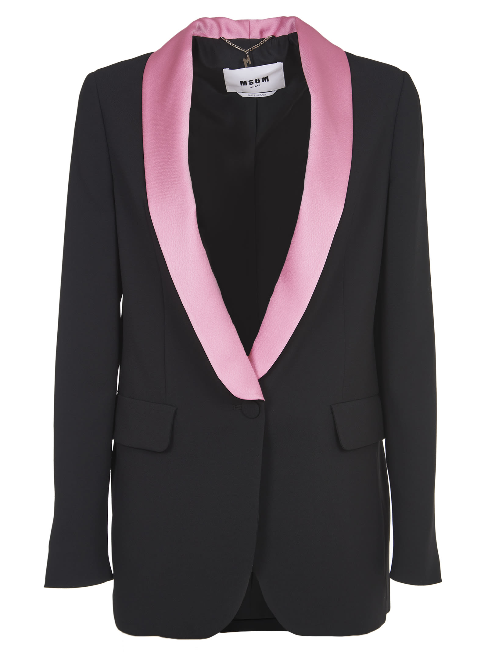 msgm pink blazer