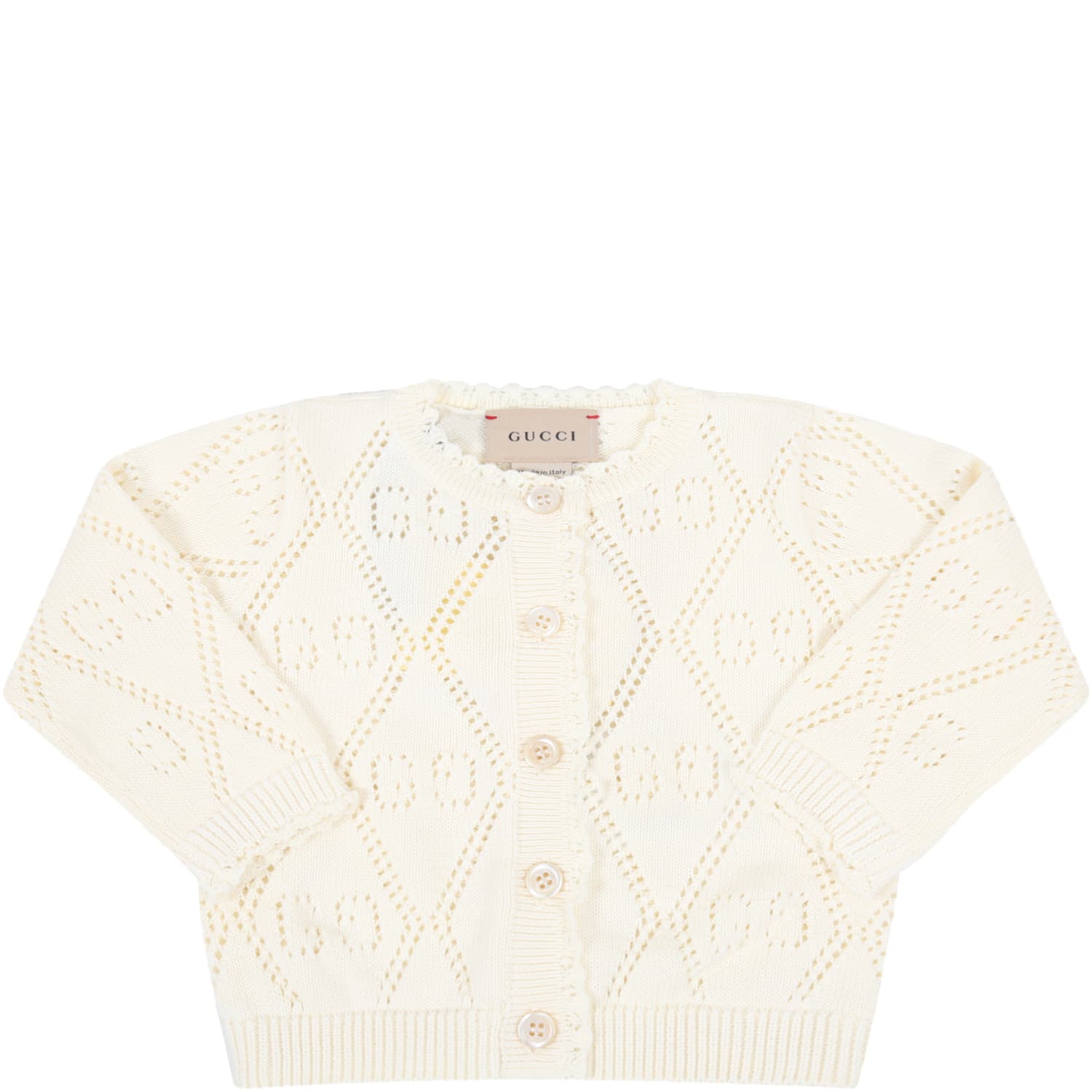 ivory cardigan baby girl