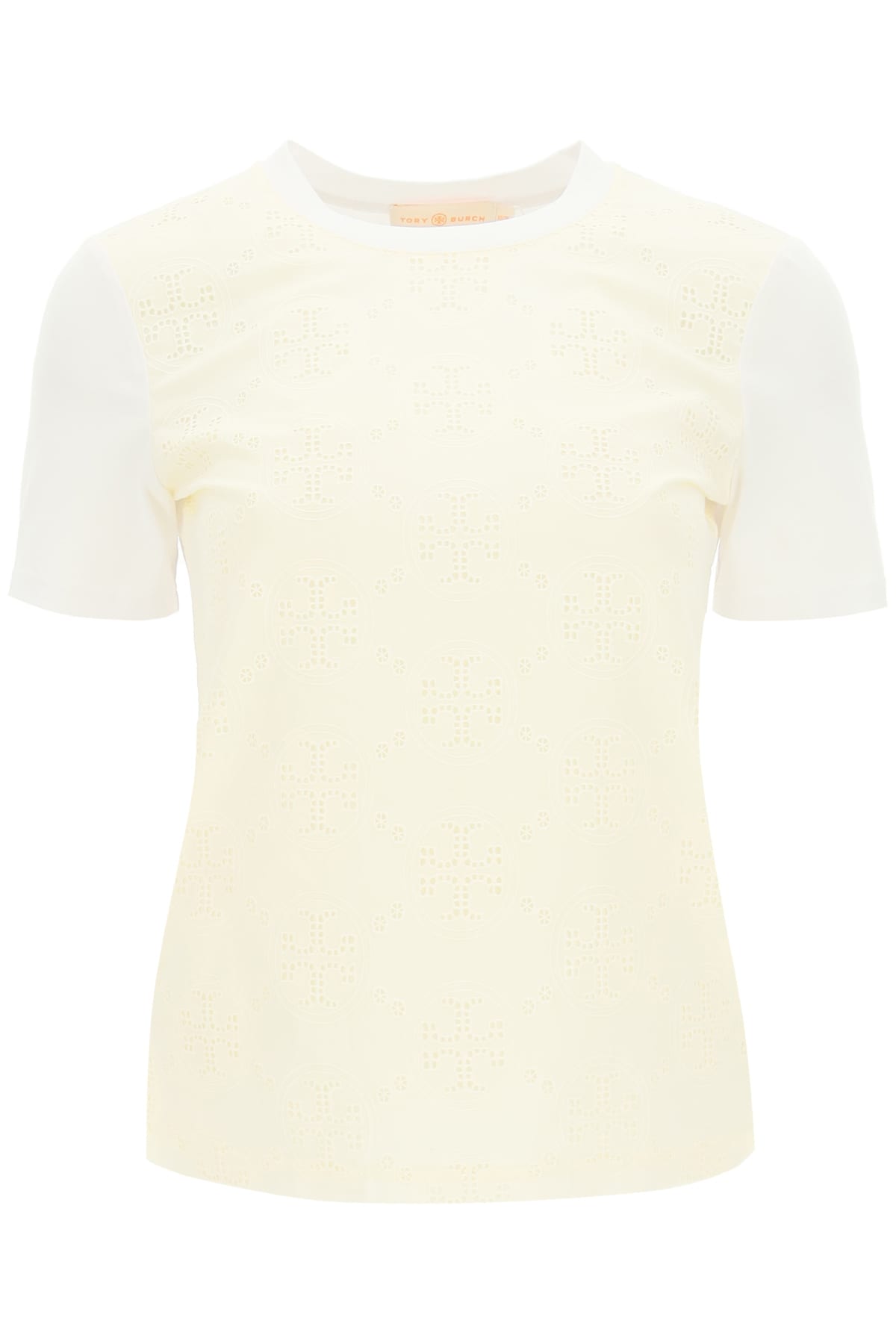 Tory Burch T-shirt With Logo Embroidery | italist, ALWAYS LIKE A SALE