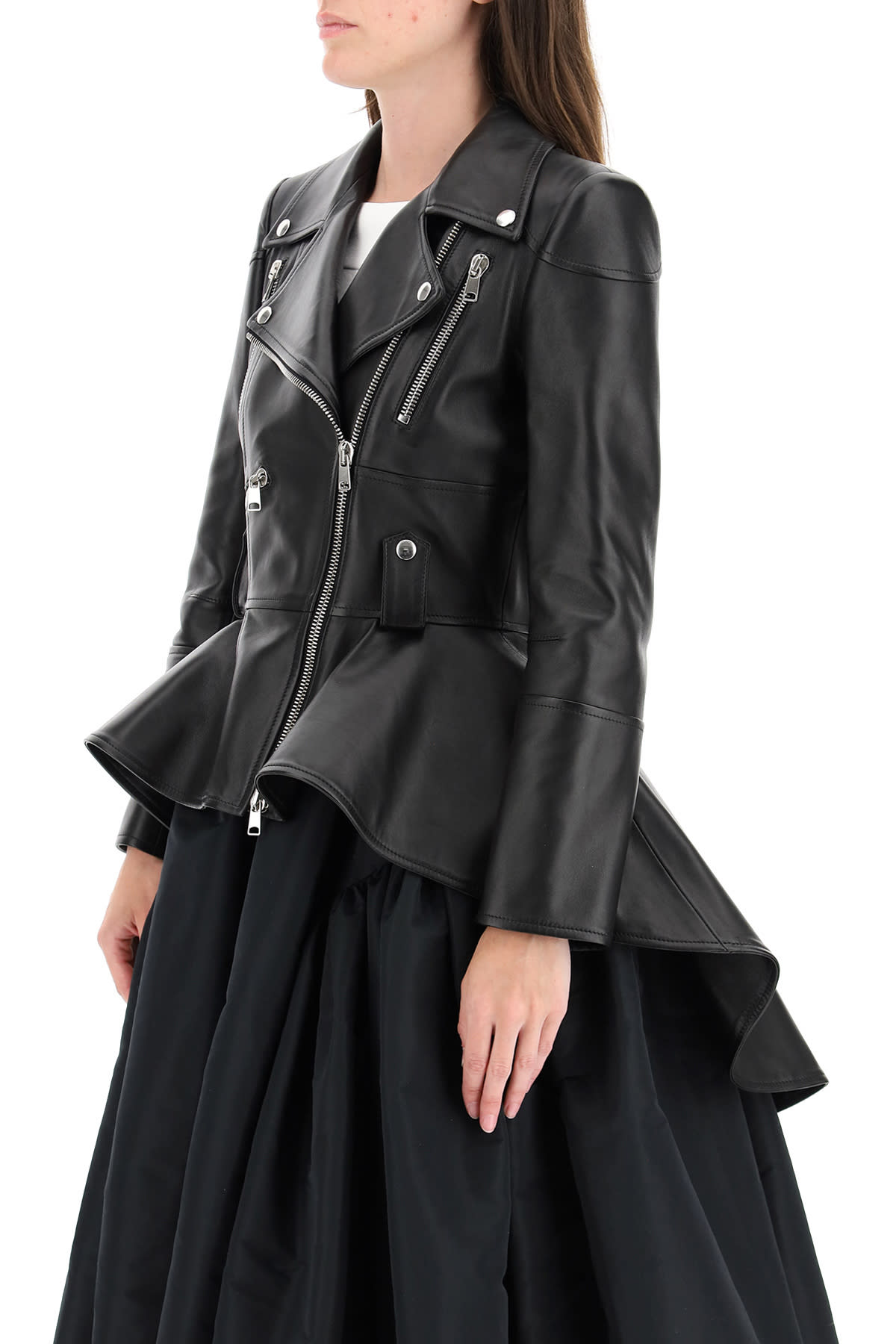 alexander mcqueen peplum jacket
