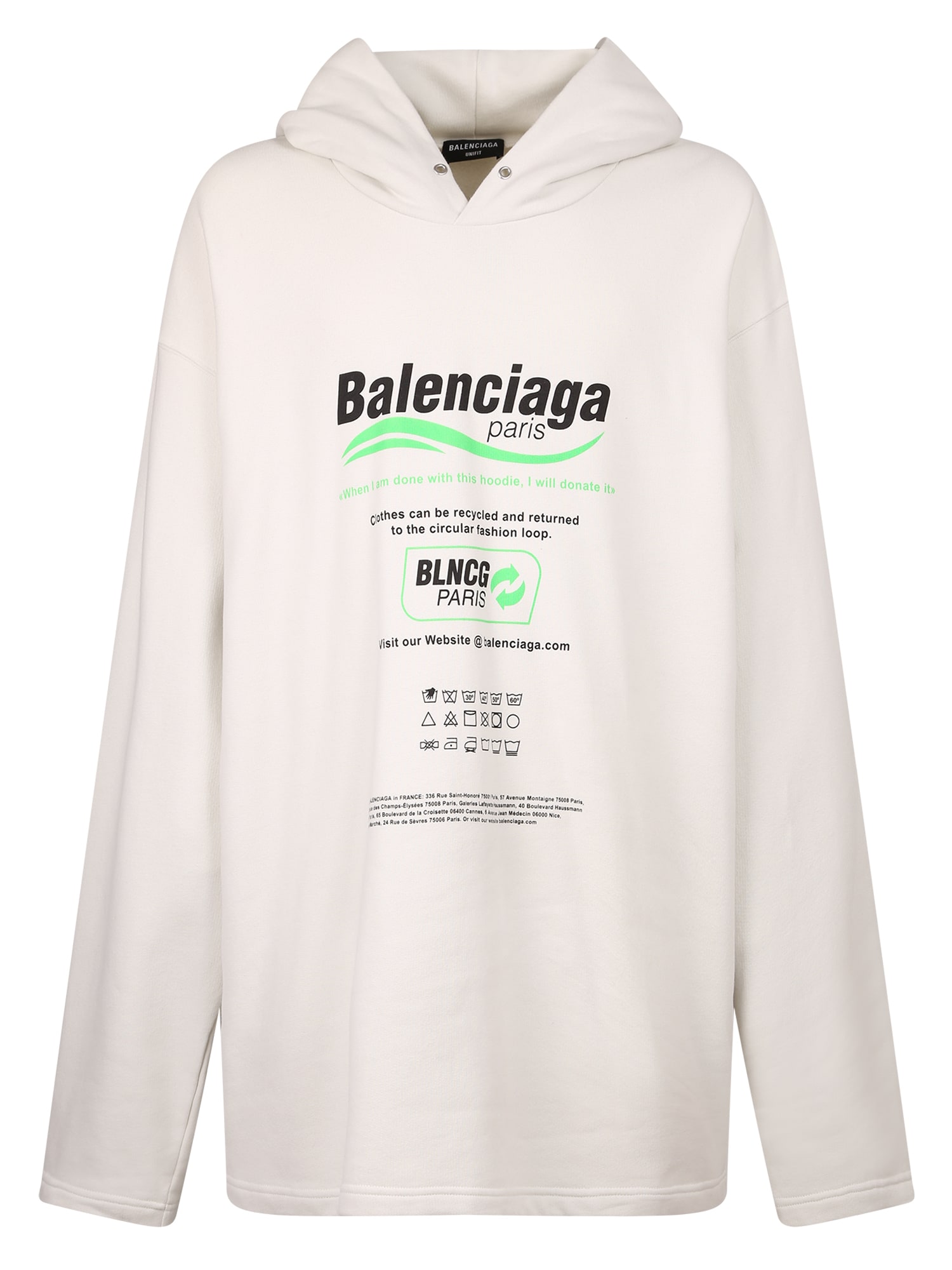 balenciaga print sweatshirt
