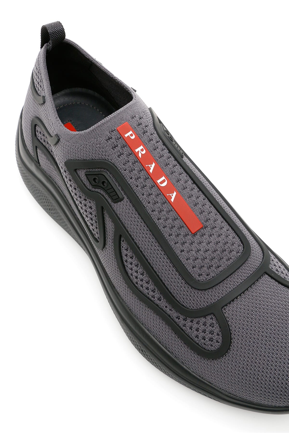 prada americas cup slip on