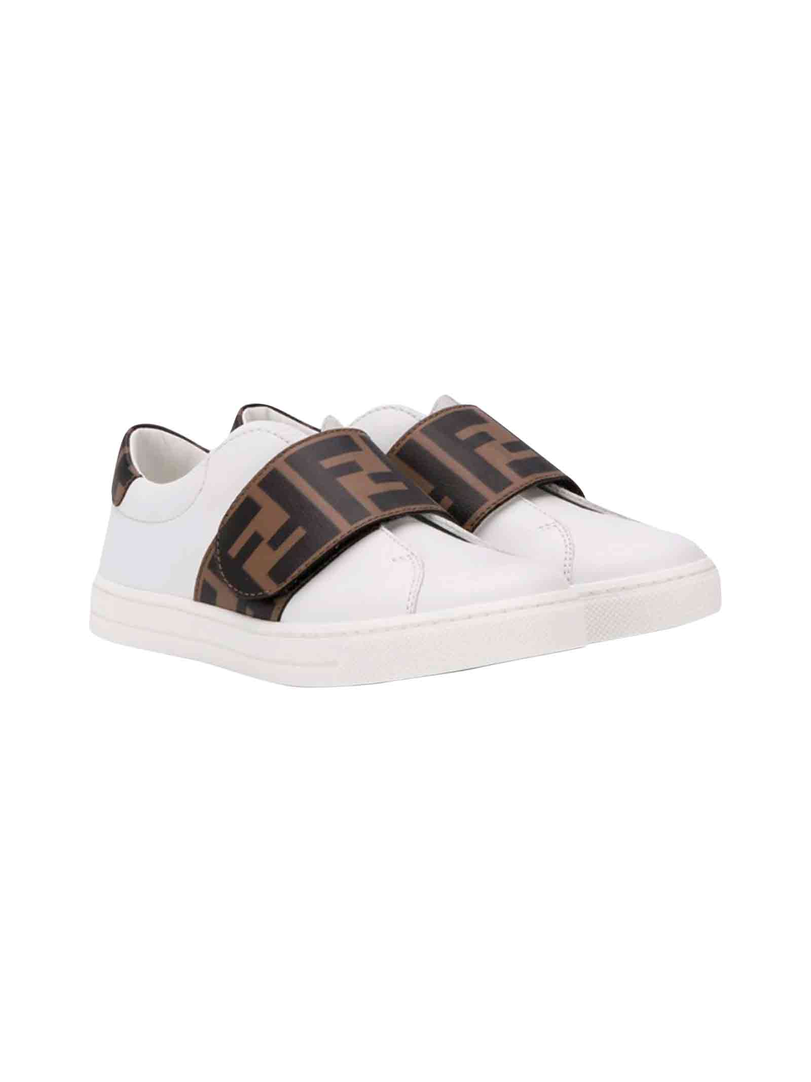 White fendi shoes Clearance