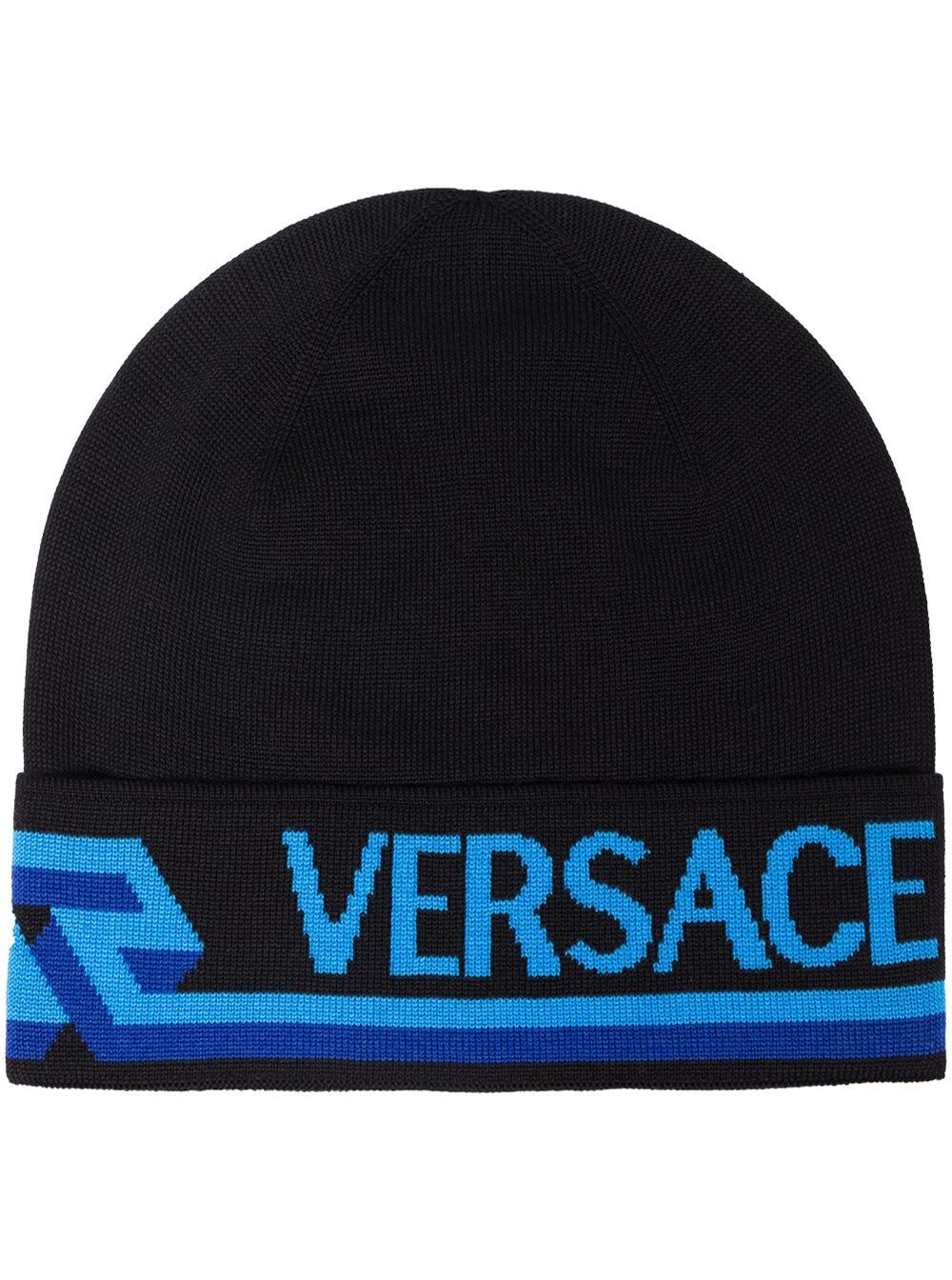 versace wool hat