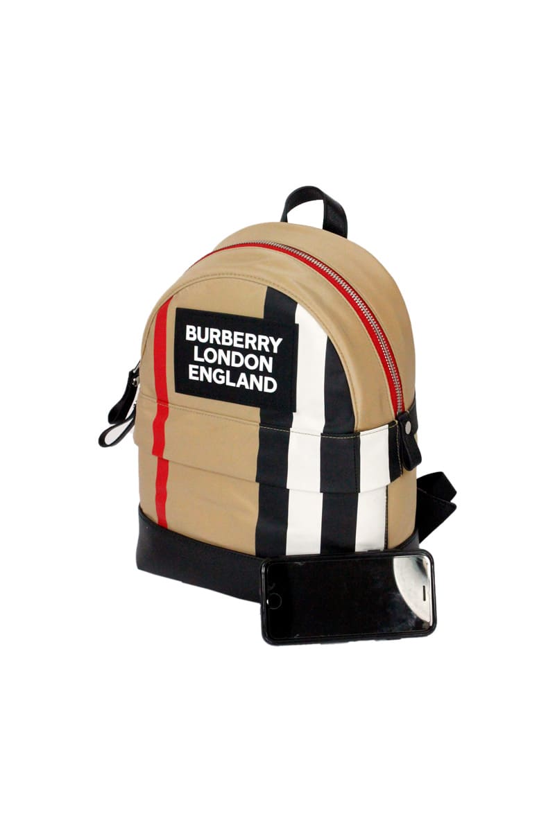 burberry backpack size